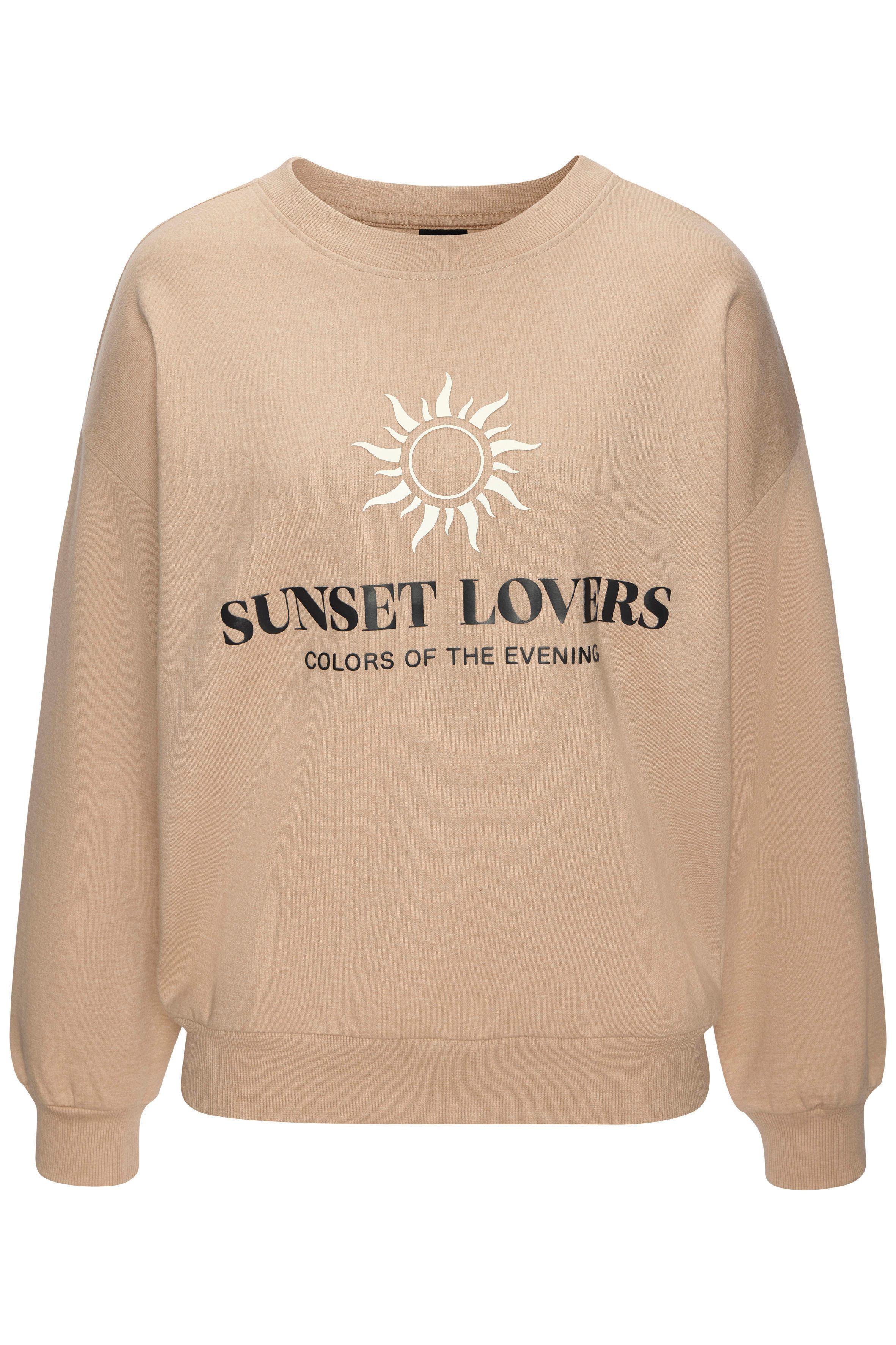 H.I.S Sweatshirt mit großem Front-Print, Loungewear