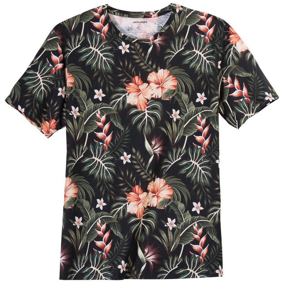 Jack and jones t shirt blumen Outlet