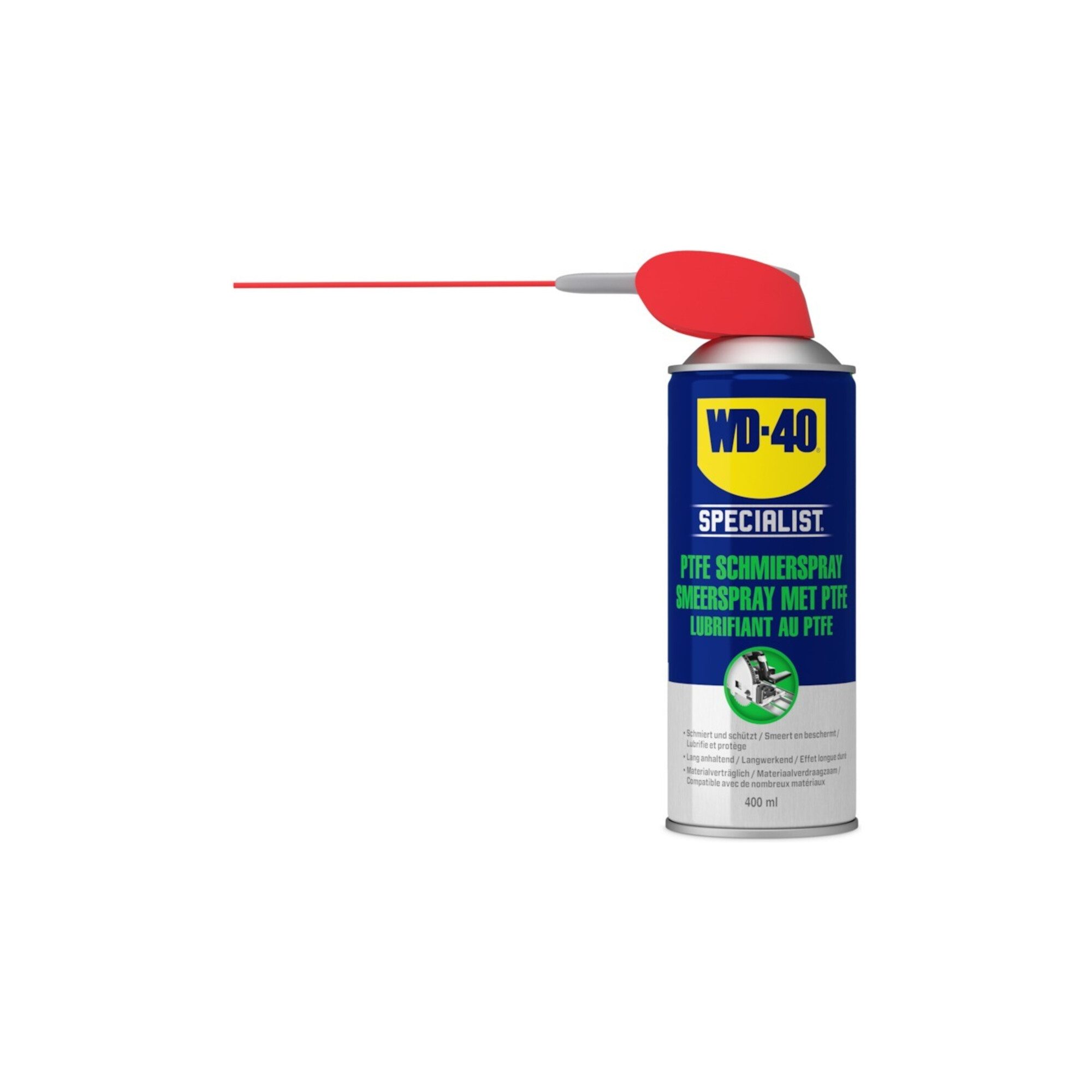 WD-40 Formen-Trennspray SMART STRAW Hochleistungs- Schmierspray 400ml Specialist WD-40 SPECIAL