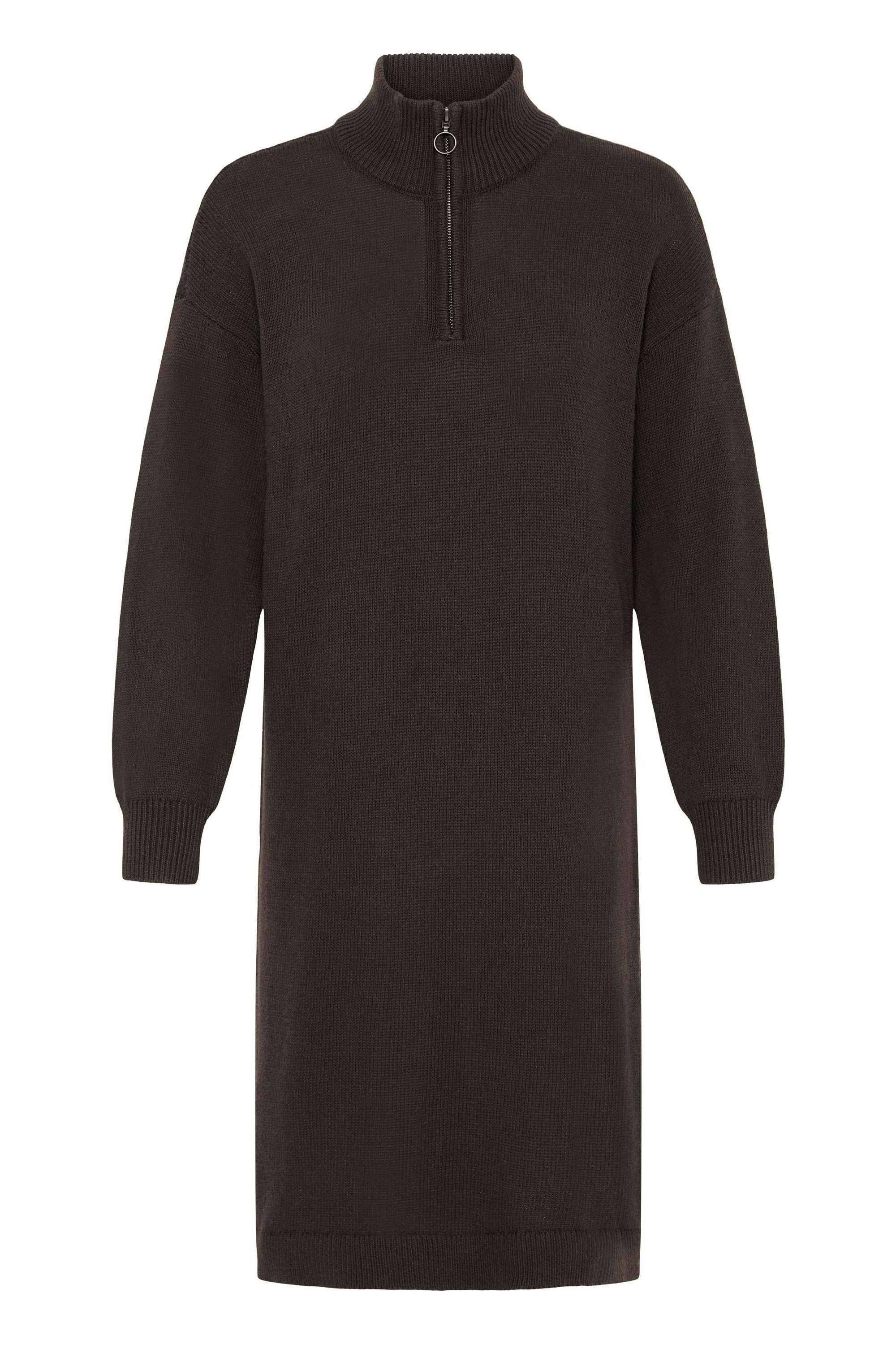 OXMO Strickkleid OXFSANVA DR 1 Modisches Troyer-Strickleid günstig online kaufen