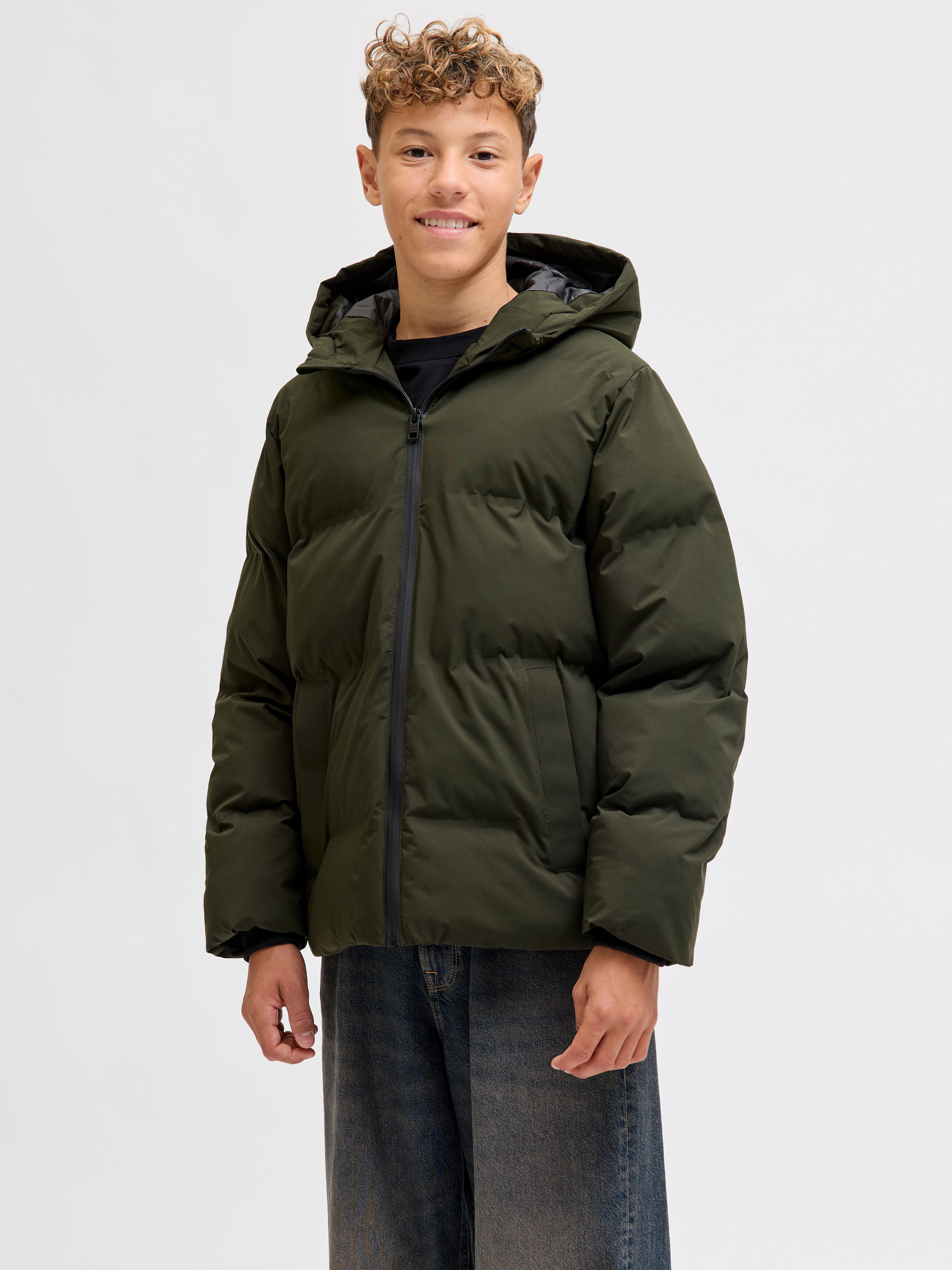 Jack & Jones Junior Steppjacke JJKAITO PUFFER JACKET LN JNR