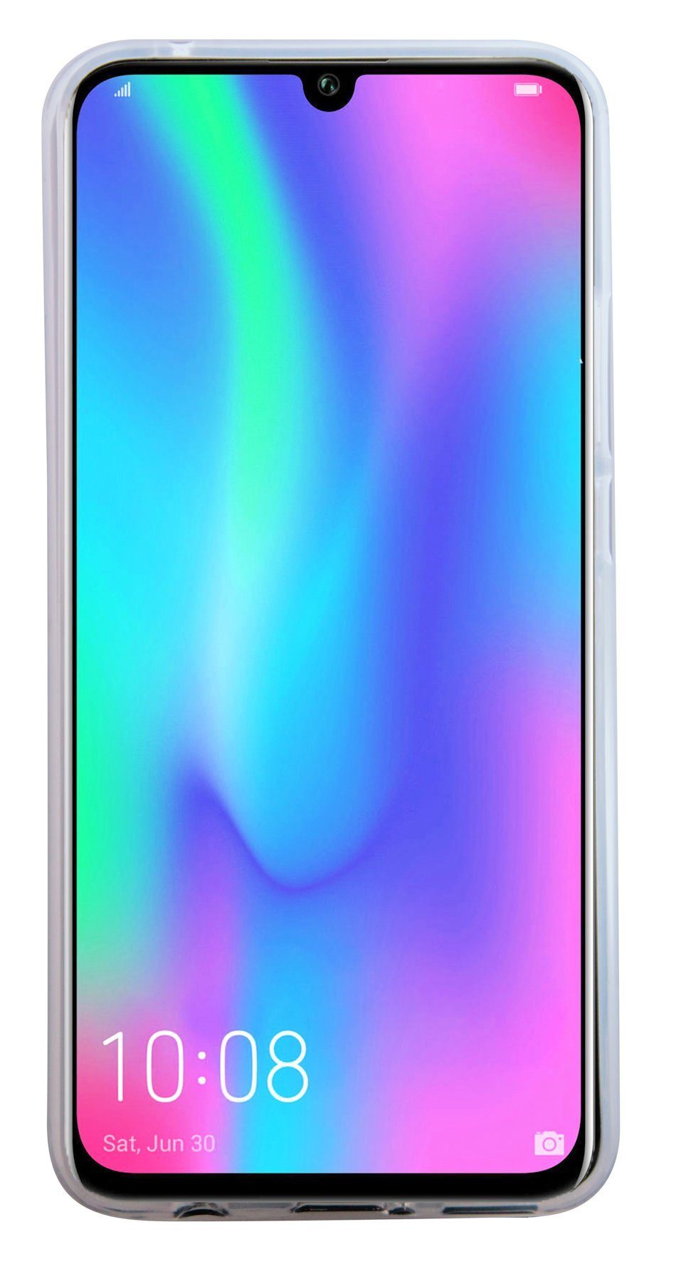cofi1453 Handyhülle Silikon Hülle Basic für Honor 10 Lite, Case Cover Schutzhülle Bumper