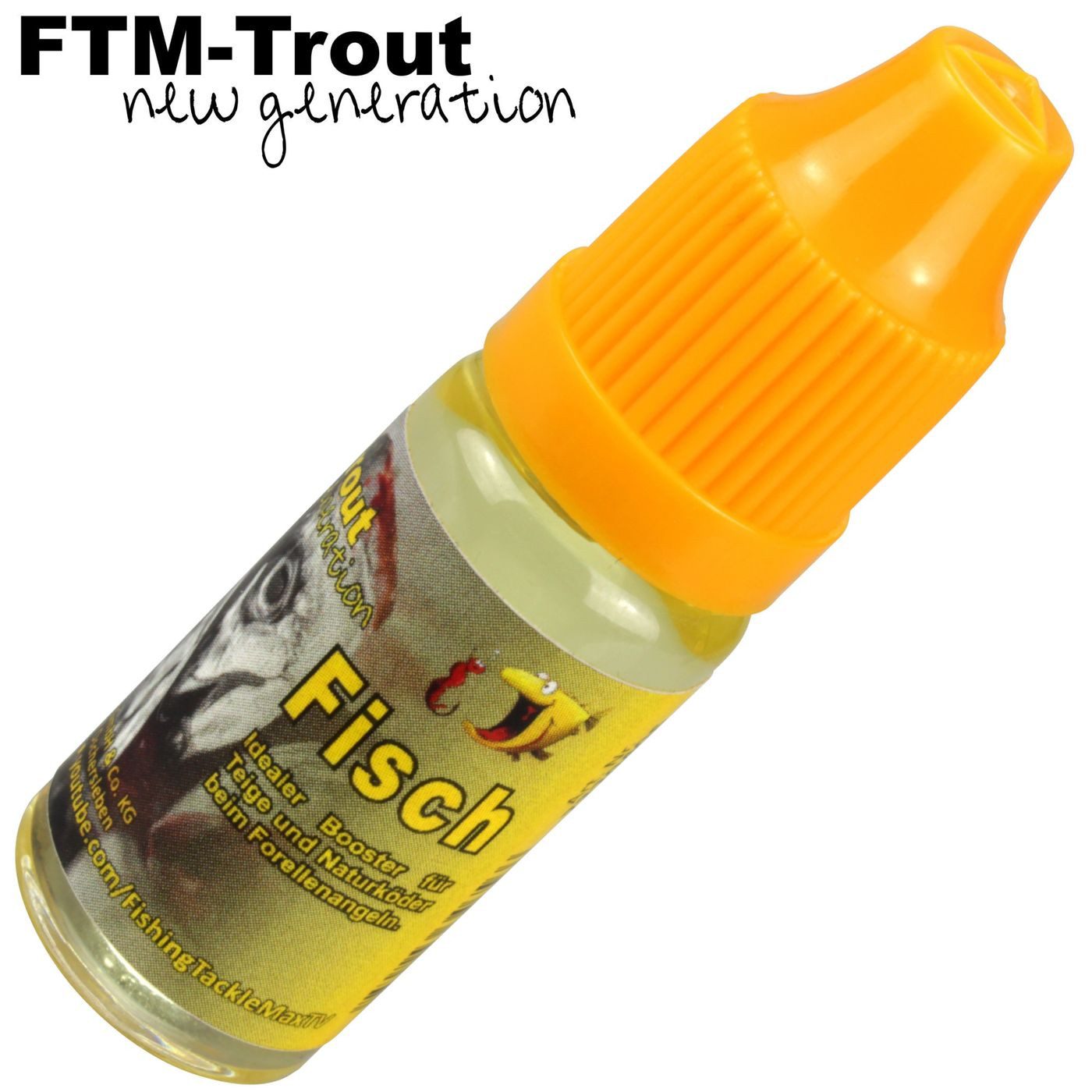 Kunstköder FTM Fischöl 10ml - Fischlockstoff