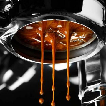 Coonoor Siebträgermaschine 2 Stück Gesinterte Kaffeefilter für Espresso Coffee Siebträger Zubehör