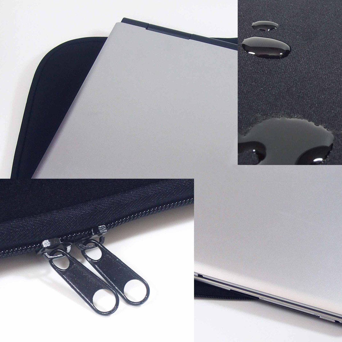 Goods+Gadgets Laptop-Hülle »Neopren Schutzhülle« 33 cm (13 Zoll), Universal  Laptoptasche Notebooktasche Neoprenhülle