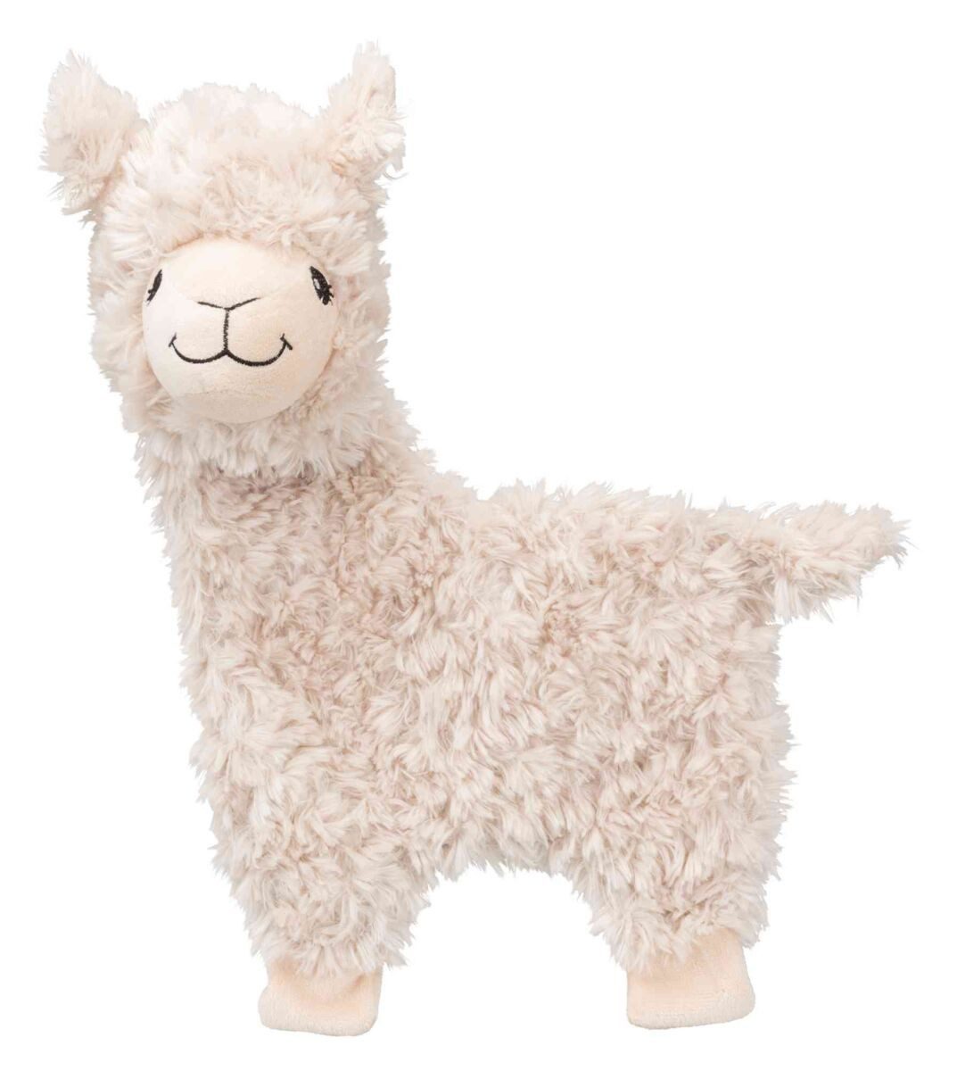TRIXIE Tierkuscheltier Schlenker-Lama für Hunde - diverse - 40 cm, Plüsch, Polyester