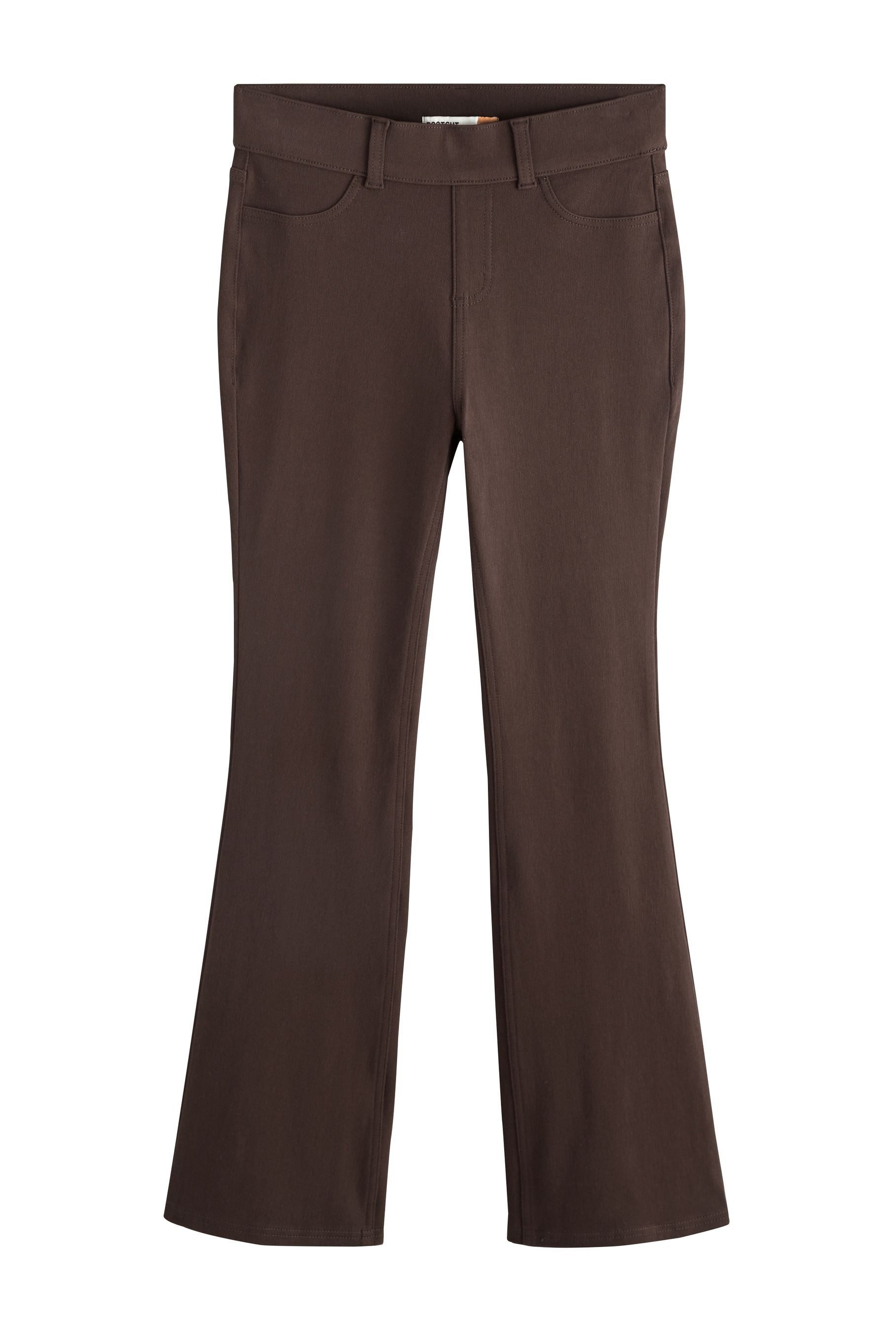 Next Jeansleggings Lange Bootcut-Leggings aus Jersey-Denim, 2er-Pack (2-tlg)