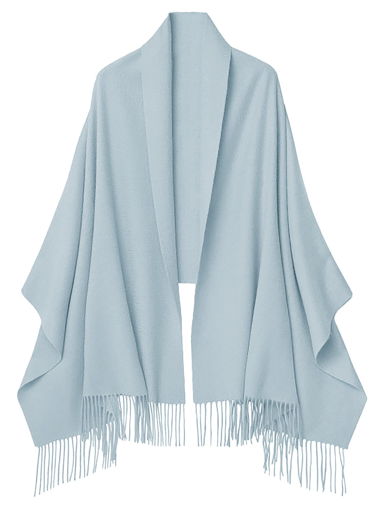 Moschen-Bayern Kaschmirschal Pashmina Stola Damen Kaschmir Schultertuch Abendkleid festlich Schal, mit Fransen