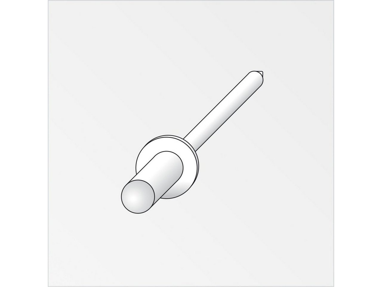 Thumbnail - alfer Blindniete alfer Blindniete 5 mm 5 x 10 mm Stahl verzinkt