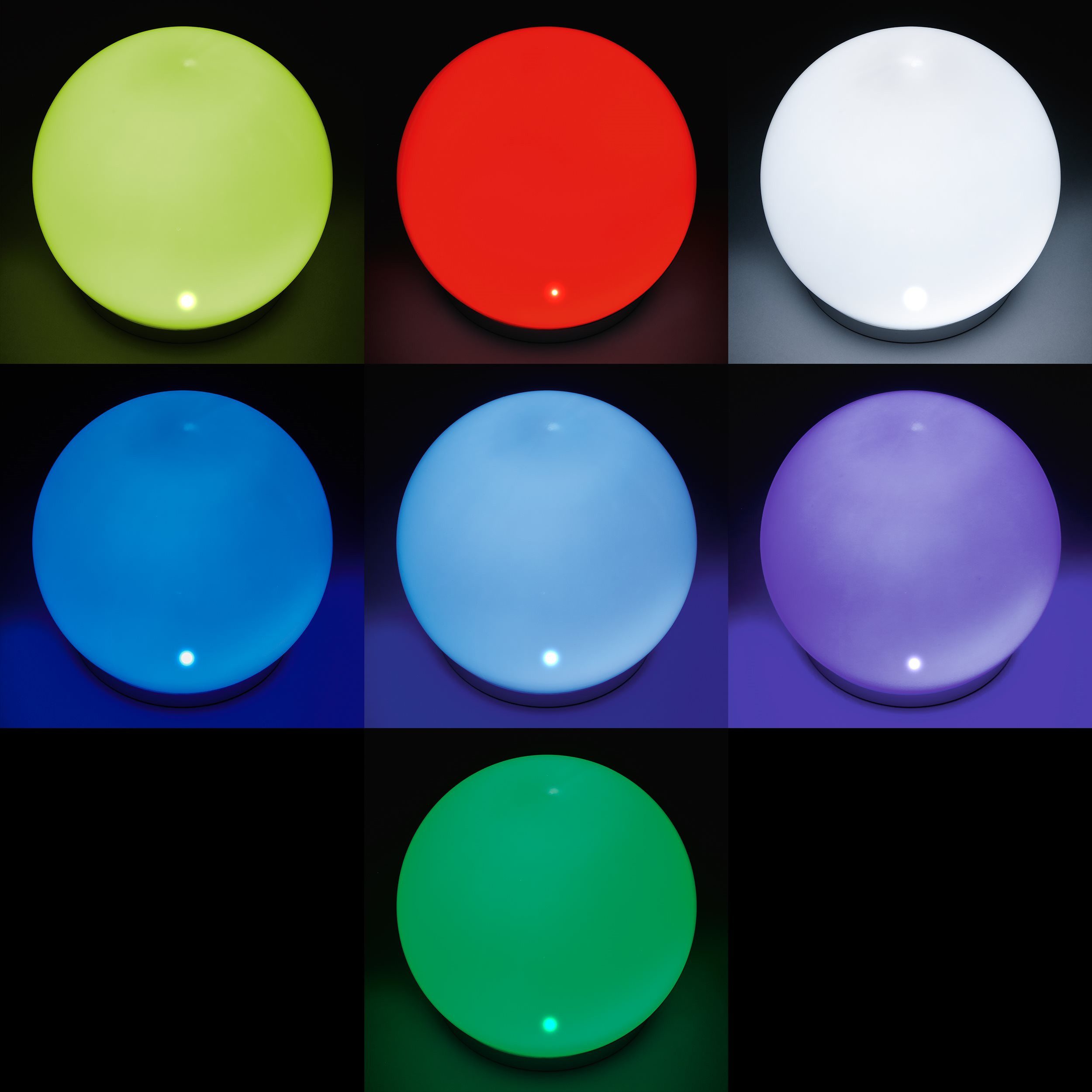 esotec LED Teichleuchte schwimmende Solarkugel FLOAT D25cm Fernbedienung 7 Leuchtfarben 102619, LED fest integriert