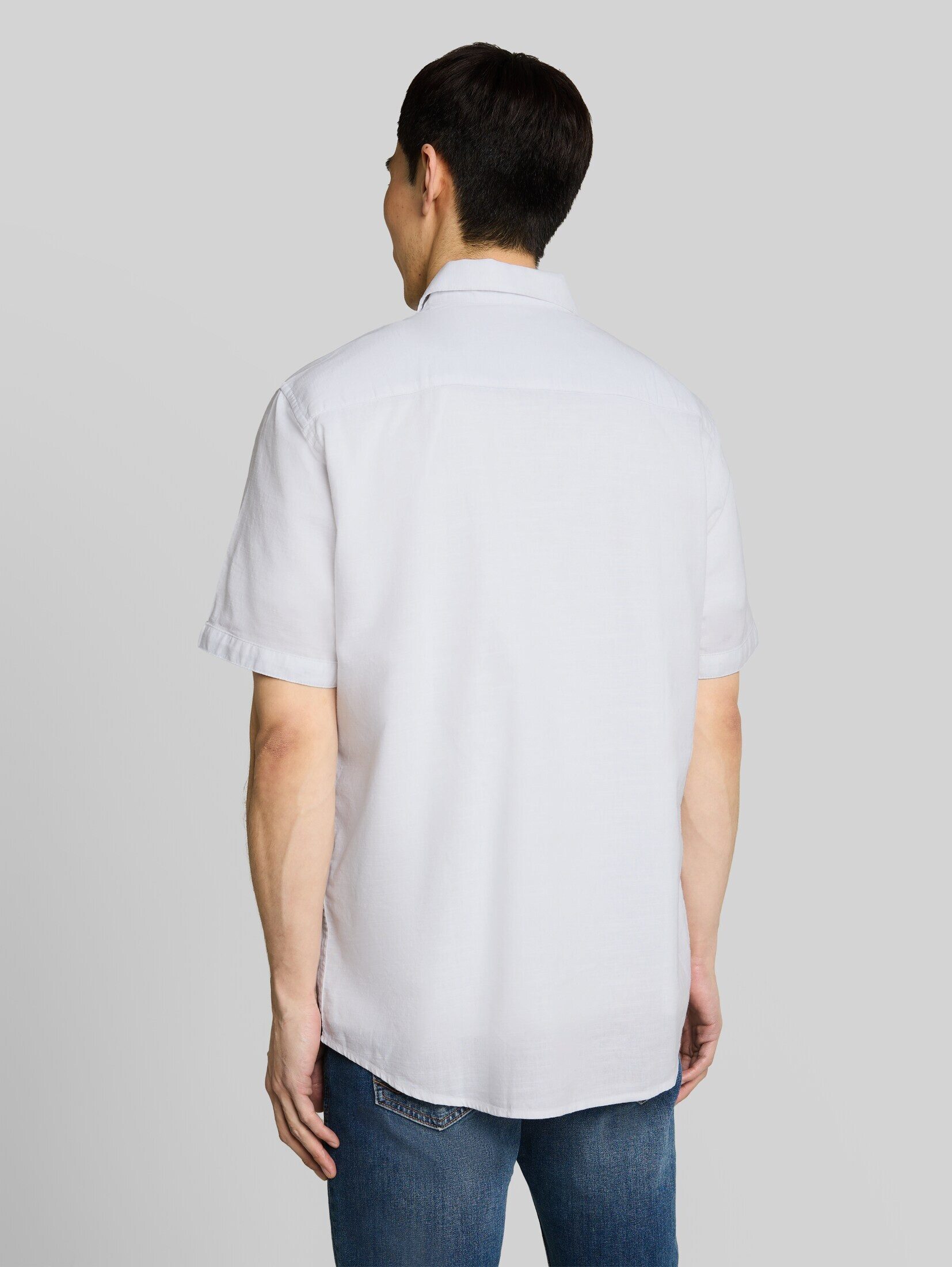 TOM TAILOR Kurzarmhemd Blusen & Shirts Regular Fit Kurzarmhemd aus Baumwolle
