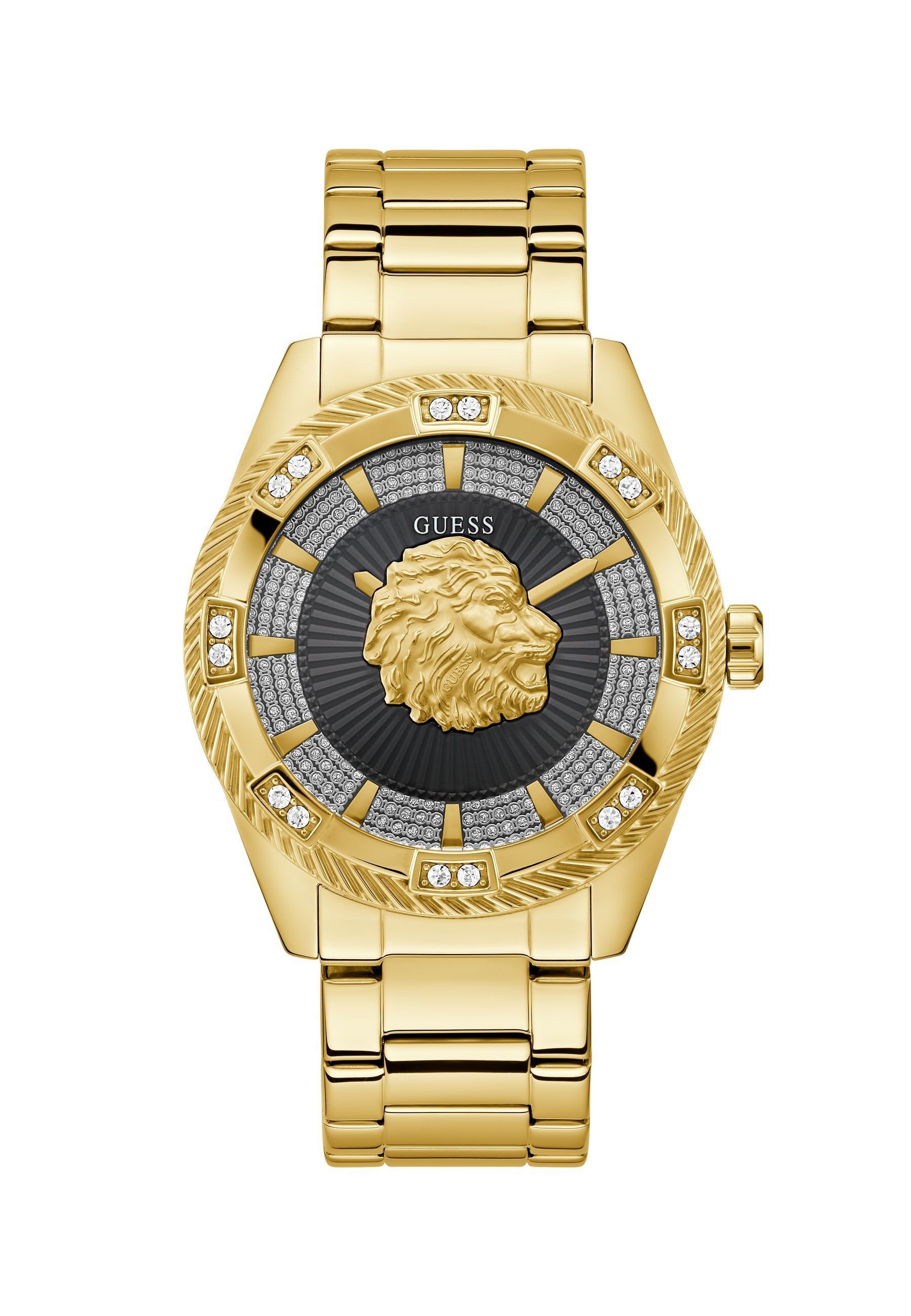 Guess Quarzuhr BEAST, (1-tlg), Quarz-Analoguhr günstig online kaufen