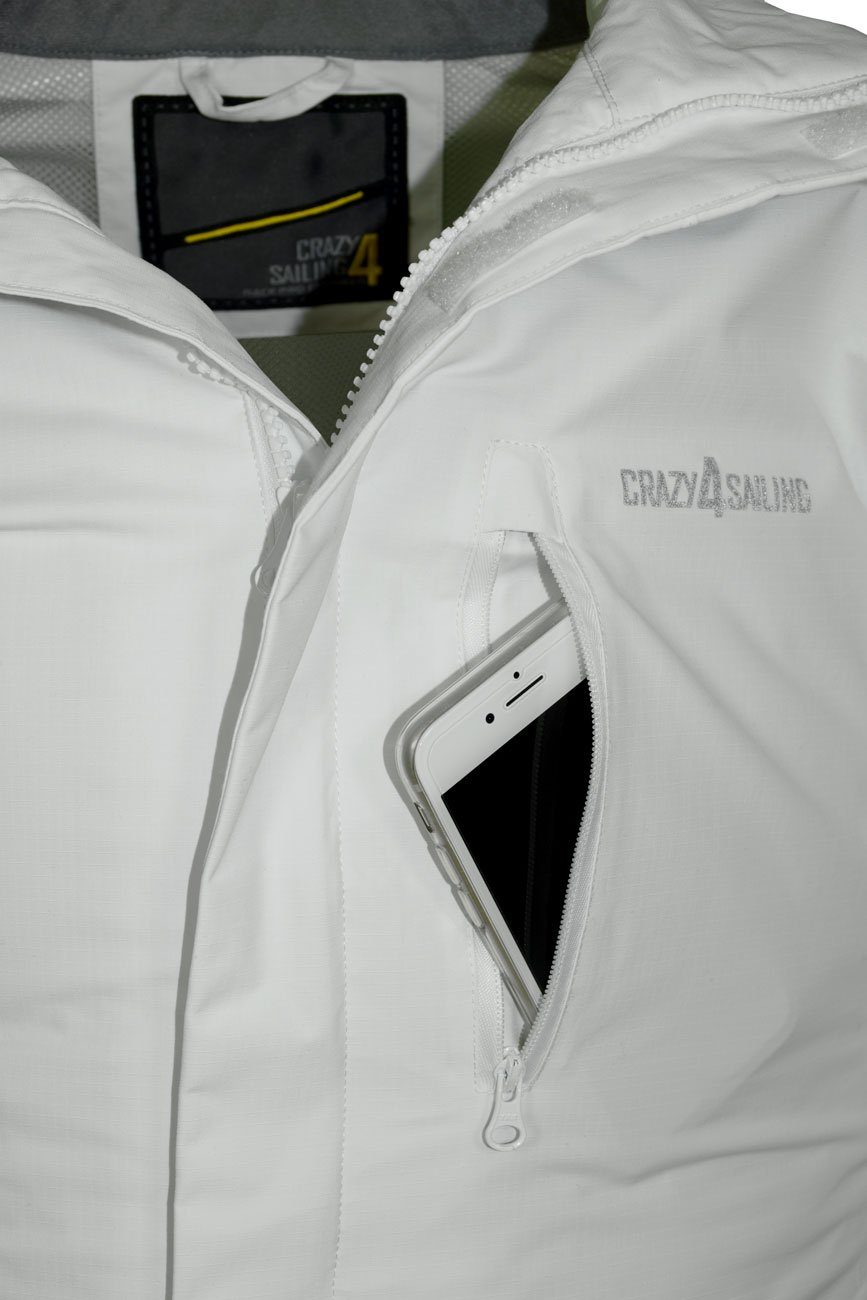 Outdoorjacke wasserdicht crazy4sailing - Funktionsjacke und atmungsaktiv pflegeleichte Brighton