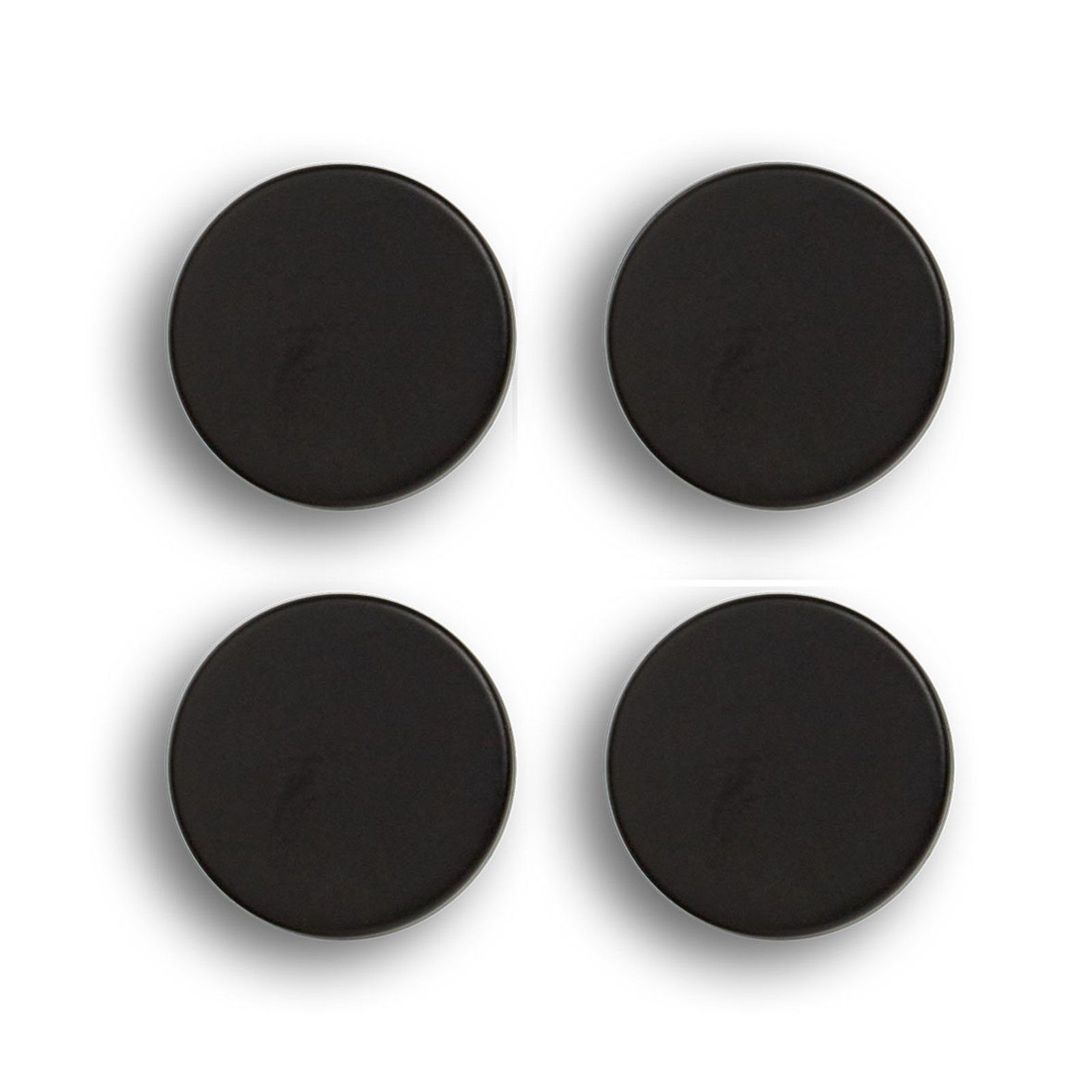 HTI-Living Magnet Magnet-Set extra Stark aus Metall 4-teilig Schwarz (Set, 4-St., 4 Магниты), für Wandtafel, Memoboard und Kühlschrank