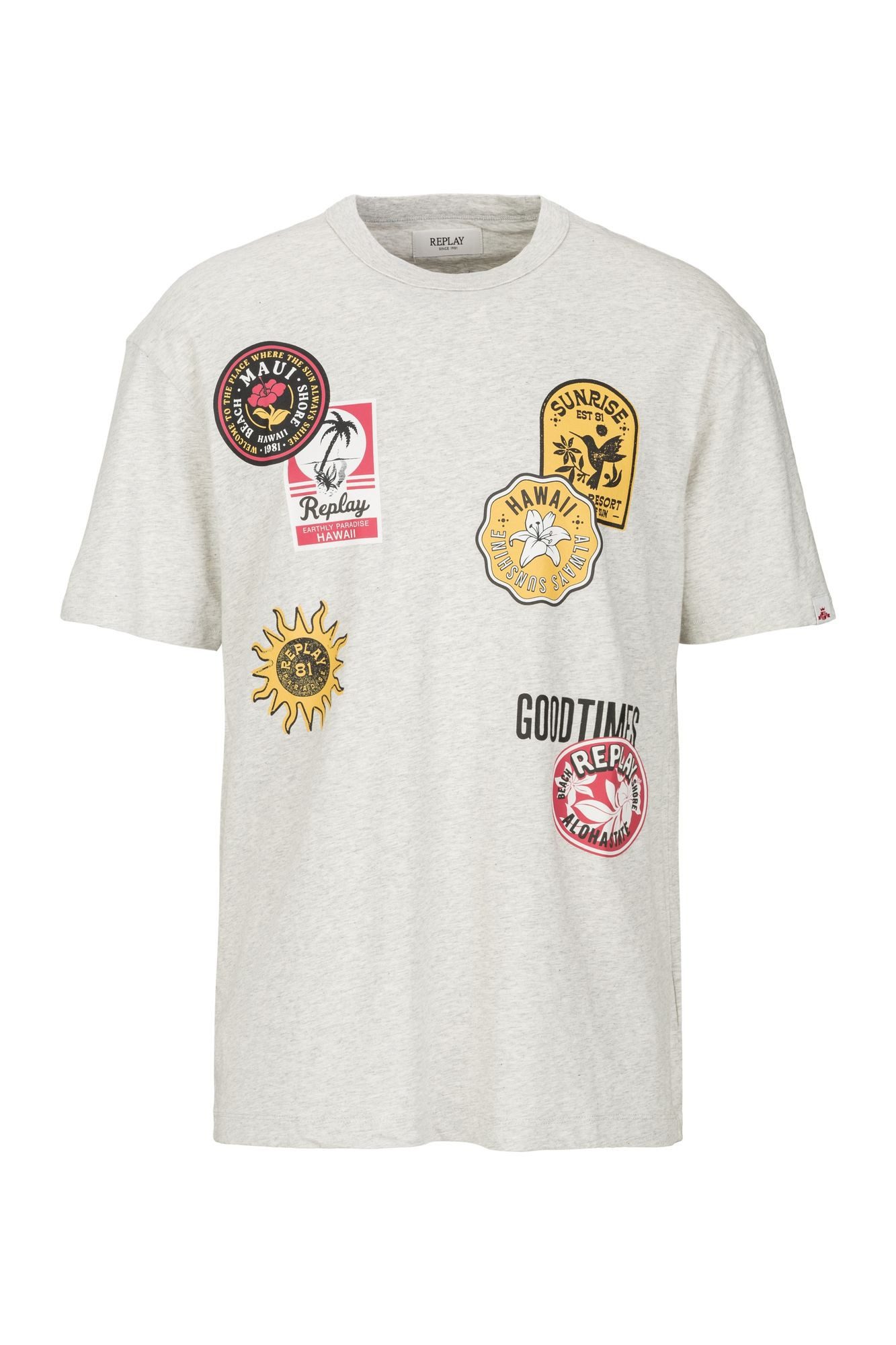 Replay T-Shirt JERSEY günstig online kaufen
