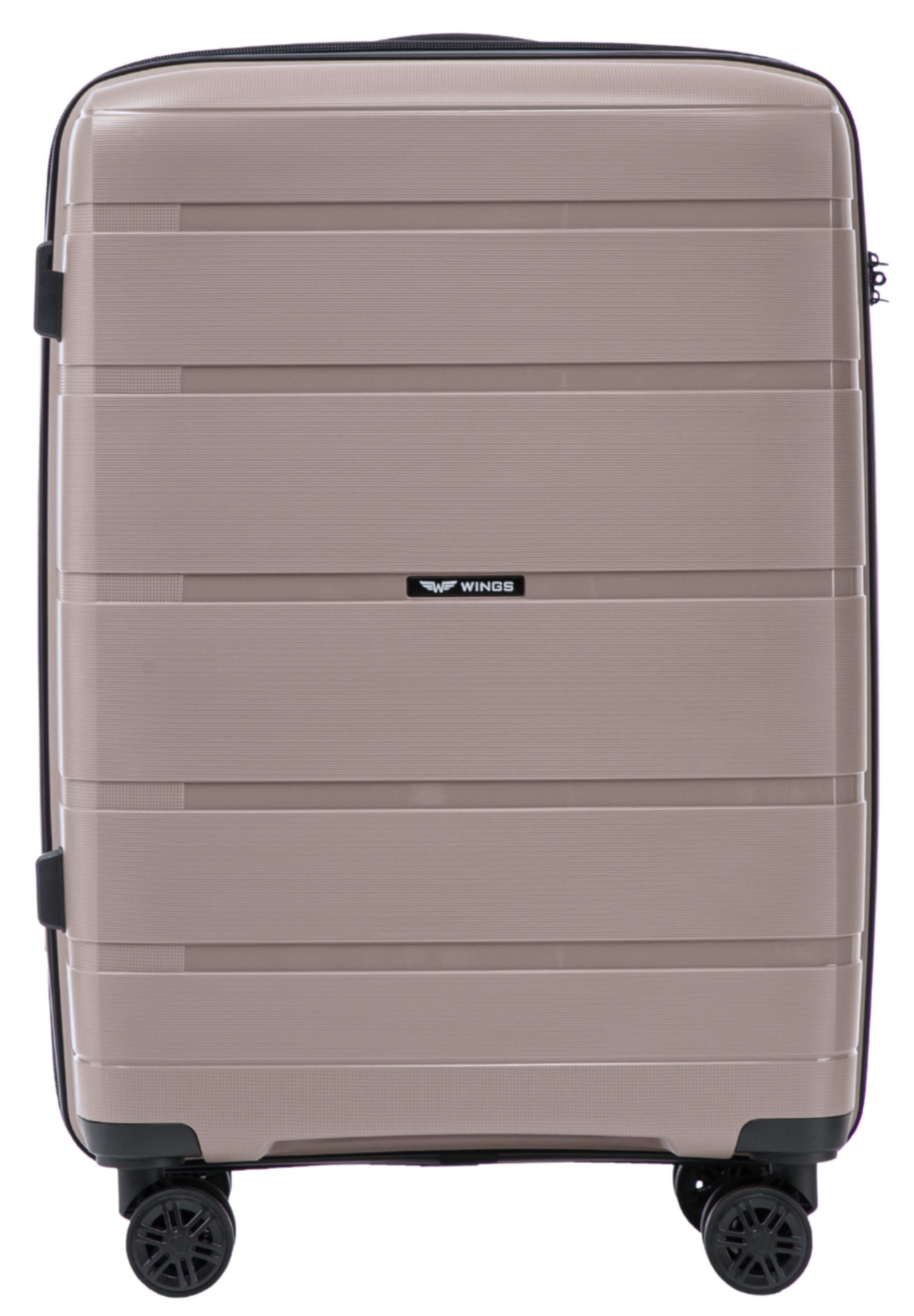 WINGS Trolley HAWFINCH MEDIUM, 4 Rollen, Mittelkoffer, Reise, Schutz, Polypropylen, Komfort