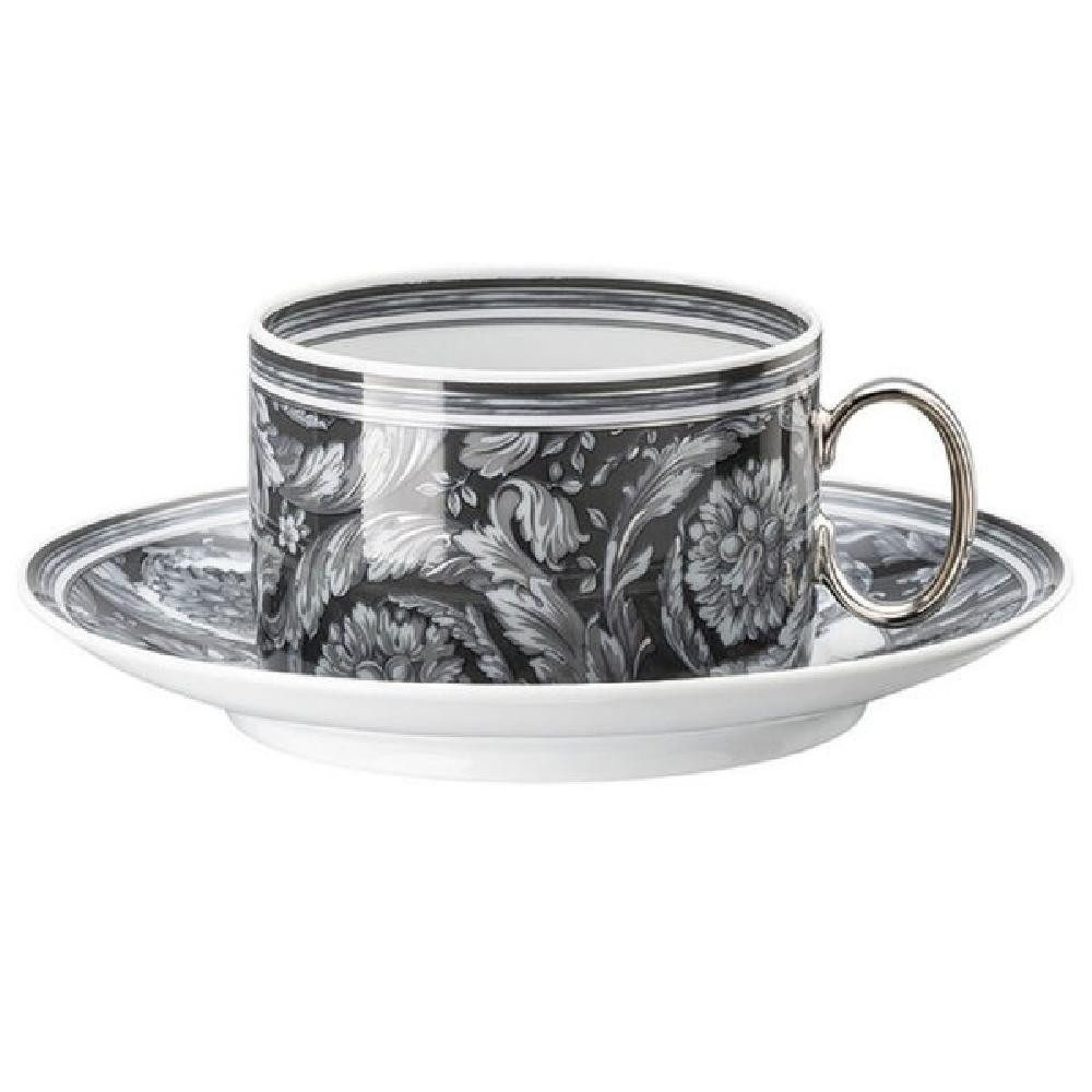 Versace Tasse by Rosenthal Teetasse mit Untertasse Barocco Haze (2-teilig)