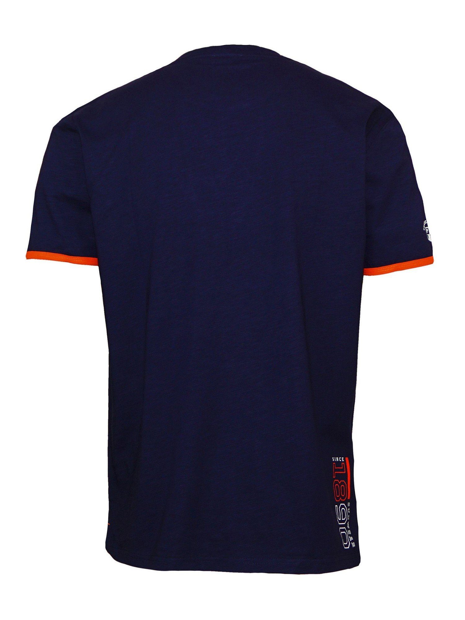 Emer T-Shirt Assn dunkelblau T-Shirt Polo U.S. Shirt