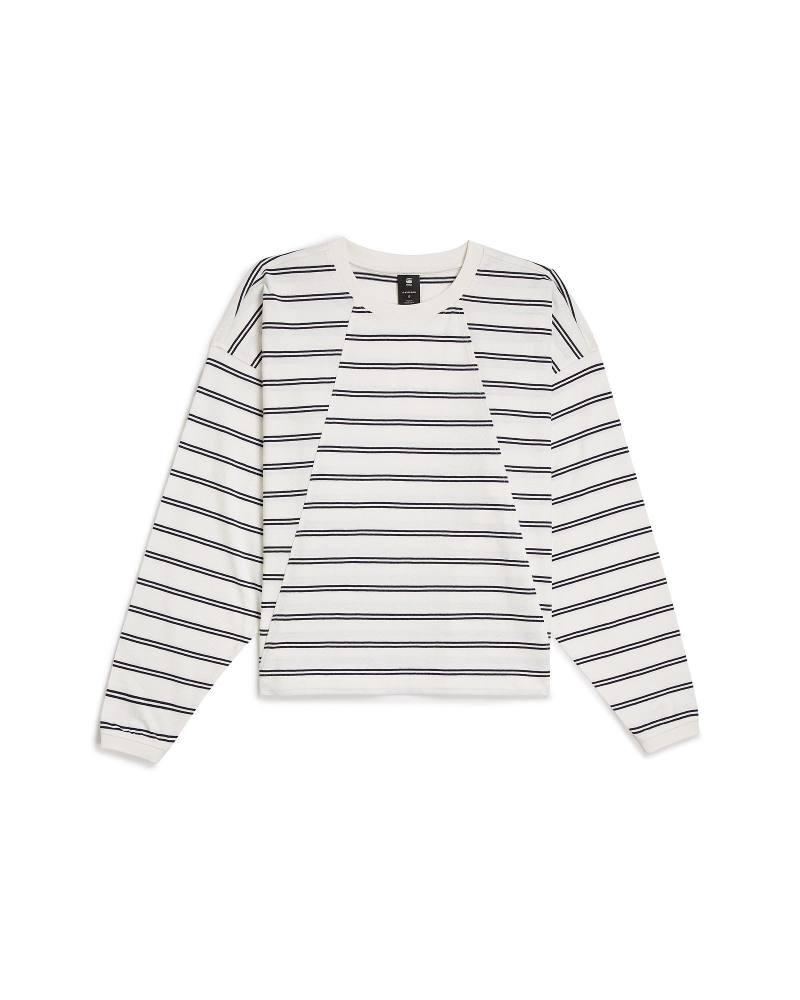 G-STAR T-Shirt A-Line Stripe Oversized T-Shirt