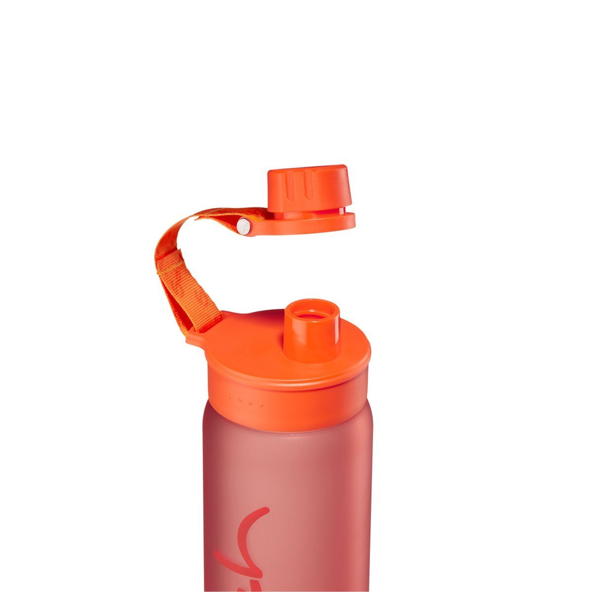 Trinkflasche Orange Sport-Trinkflasche, 633 Kunststoff (Tritan) Satch Widerstandsfähiger