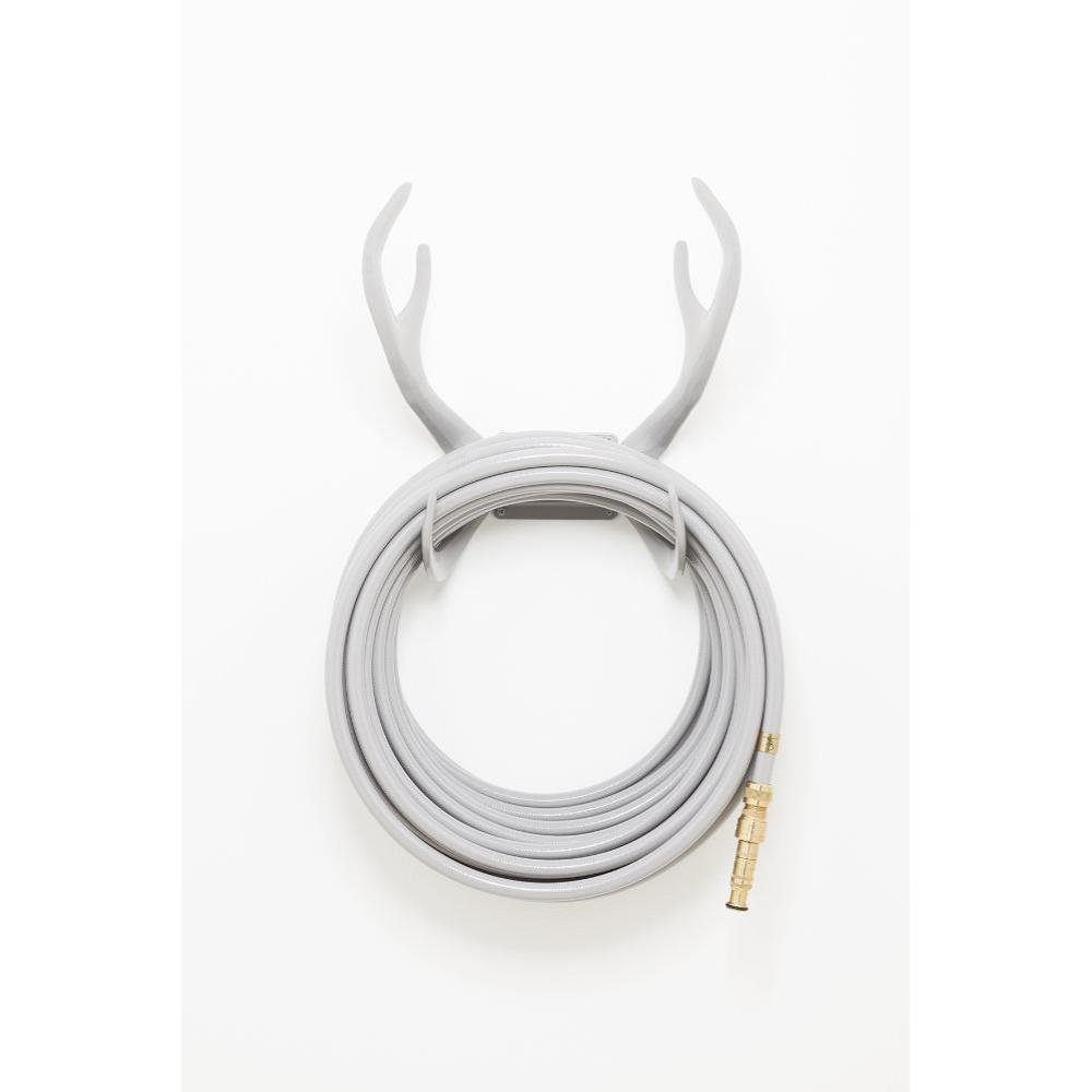 Garden Glory Dekofigur Schlauchhalter Reindeer White