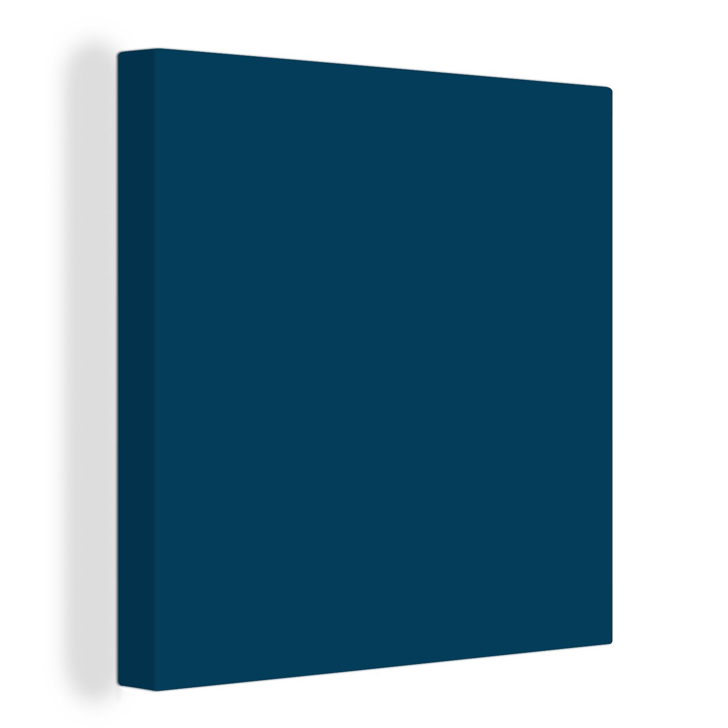 OneMillionCanvasses® Leinwandbild Indigo - Palette - Gestaltung, (1 St), Leinwand Bilder für Wohnzimmer Schlafzimmer bunt