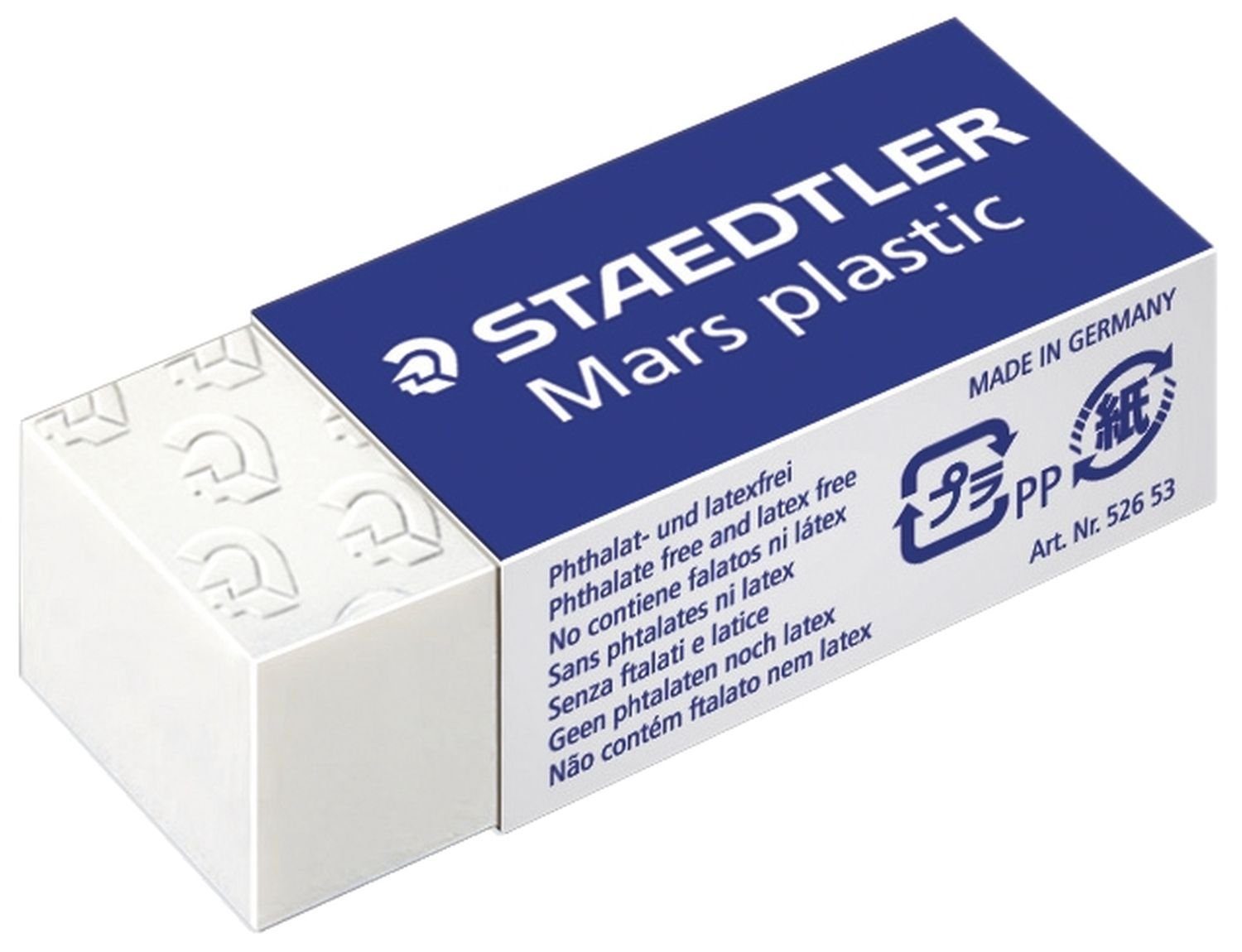 STAEDTLER Radiergummi STAEDTLER Radierer Mars plastic