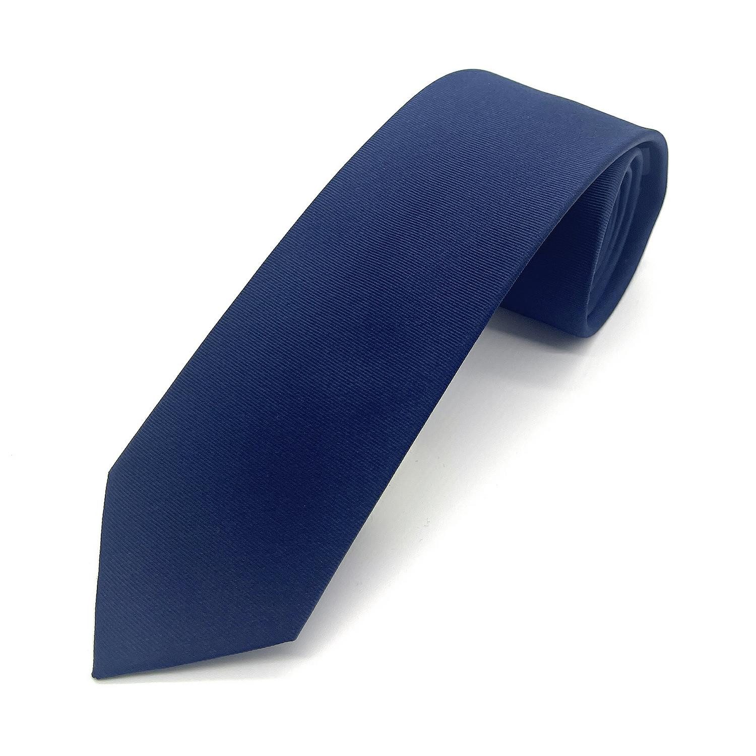 Seidenfalter Krawatte KRAWATTE UNI 7CM