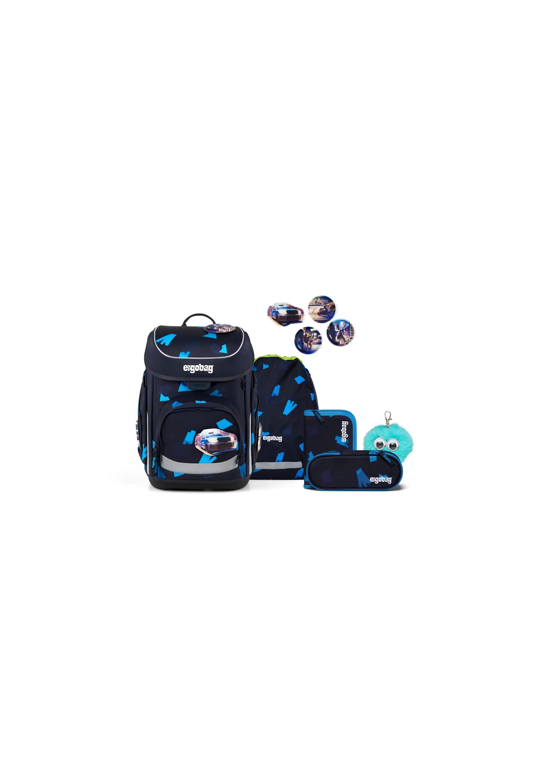 ergobag Schulranzen cubo Bundle Set (6-tlg., 6-teiliges Set)