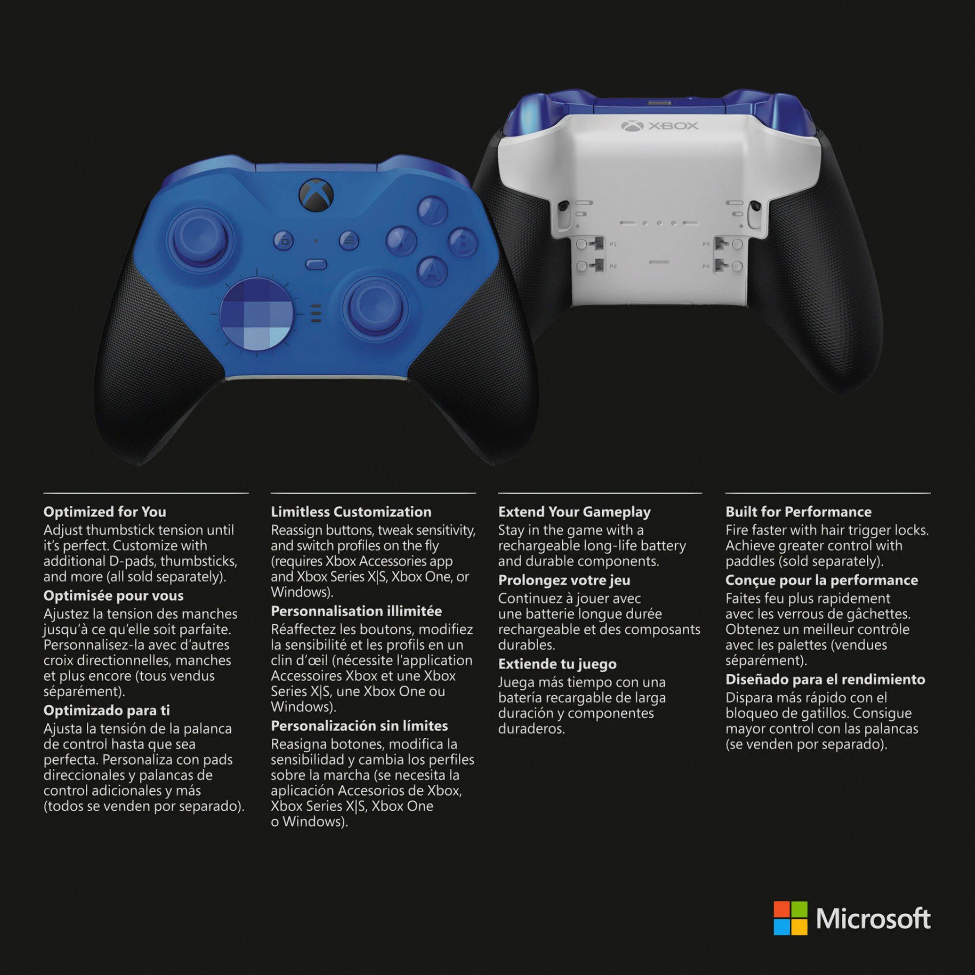 – Xbox Edition Series 2 Core Wireless-Controller Elite