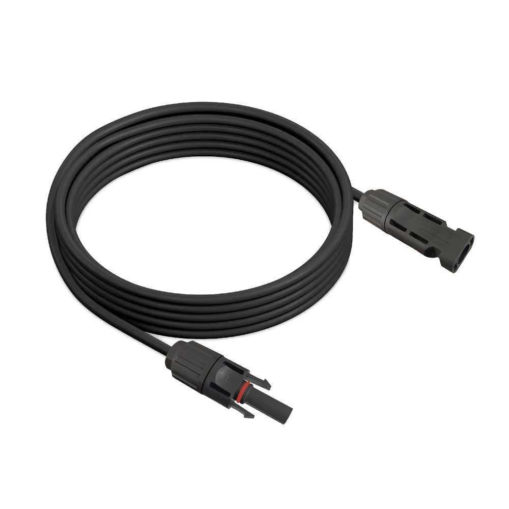 ARLI Solaranlage 5m Solarkabel Verlängerungskabel rot + schwarz 6 mm² mit Solarstecker, (5m, 1-St., Kabel), Solarstecker Solar Kabel Stecker