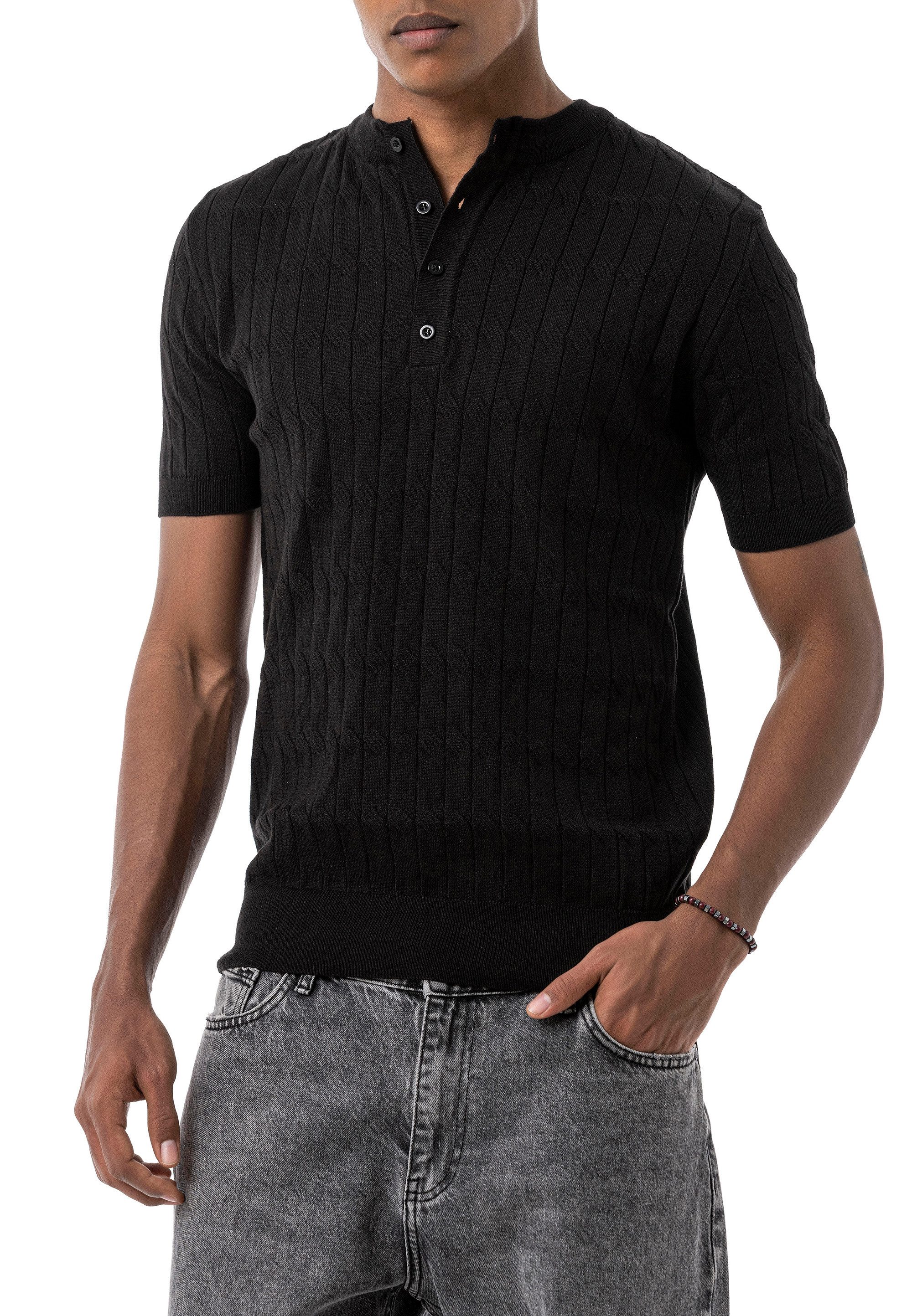 RedBridge Poloshirt by Tarz Cool - Knopfleiste, Kurzarm, Slim Fit, modisch