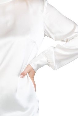 Posh Gear Seidenbluse Damen Bluse Satinoseta aus 100% Seide