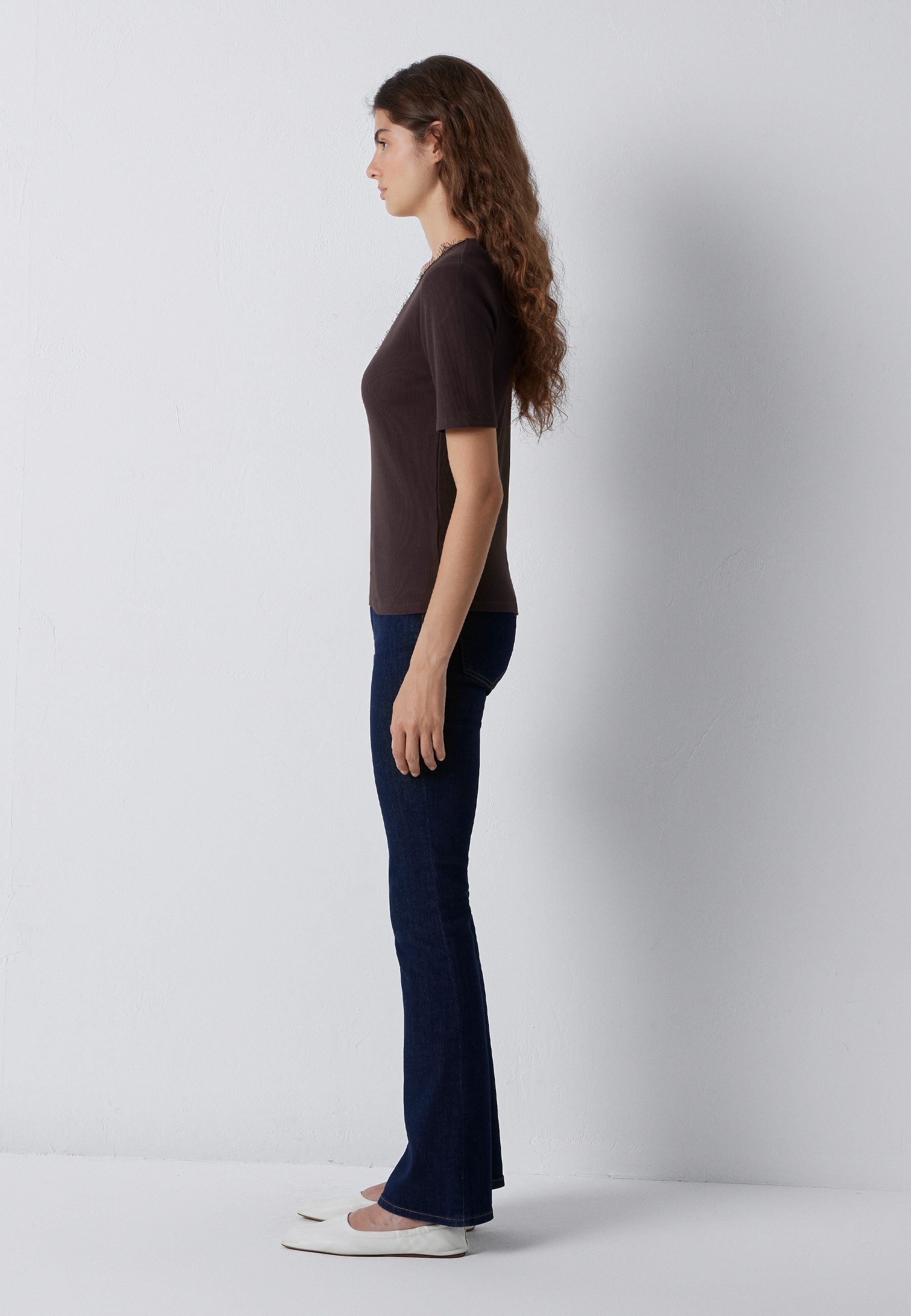 Mavi V-Shirt FASHION JERSEY Spitzen Top