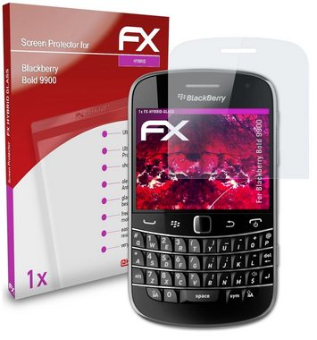 atFoliX Schutzfolie Panzerglasfolie für Blackberry Bold 9900, Ultradünn und superhart