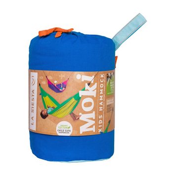 La Siesta Hängematte Moki Dolphy - Kinder-Hängematte Bio-Baumwolle La Siesta MOK11-33 blau, Hochwertige Qualität