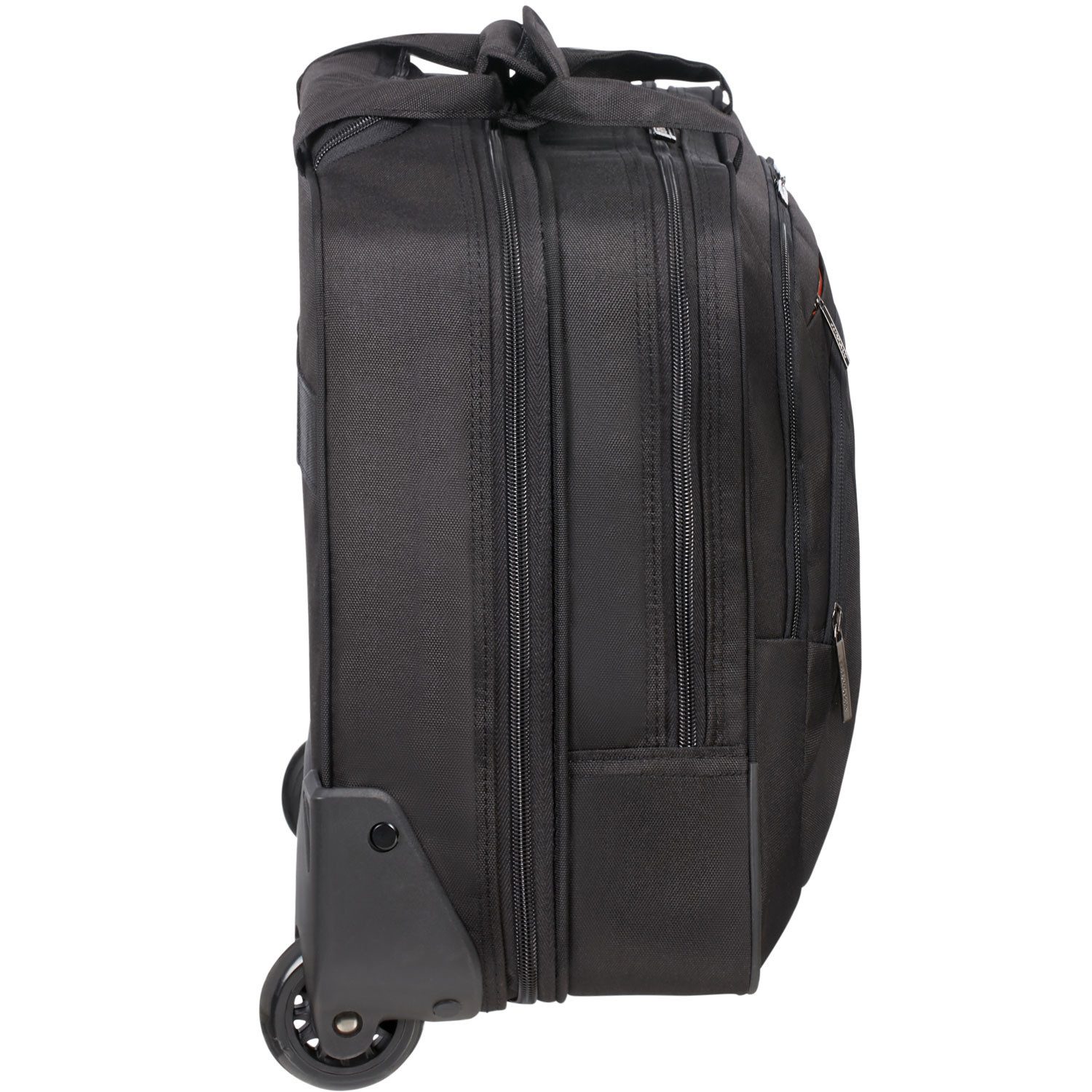 American Tourister® Koffer American Tourister Business Trolley 15,6 Zoll AT WORK black/orange