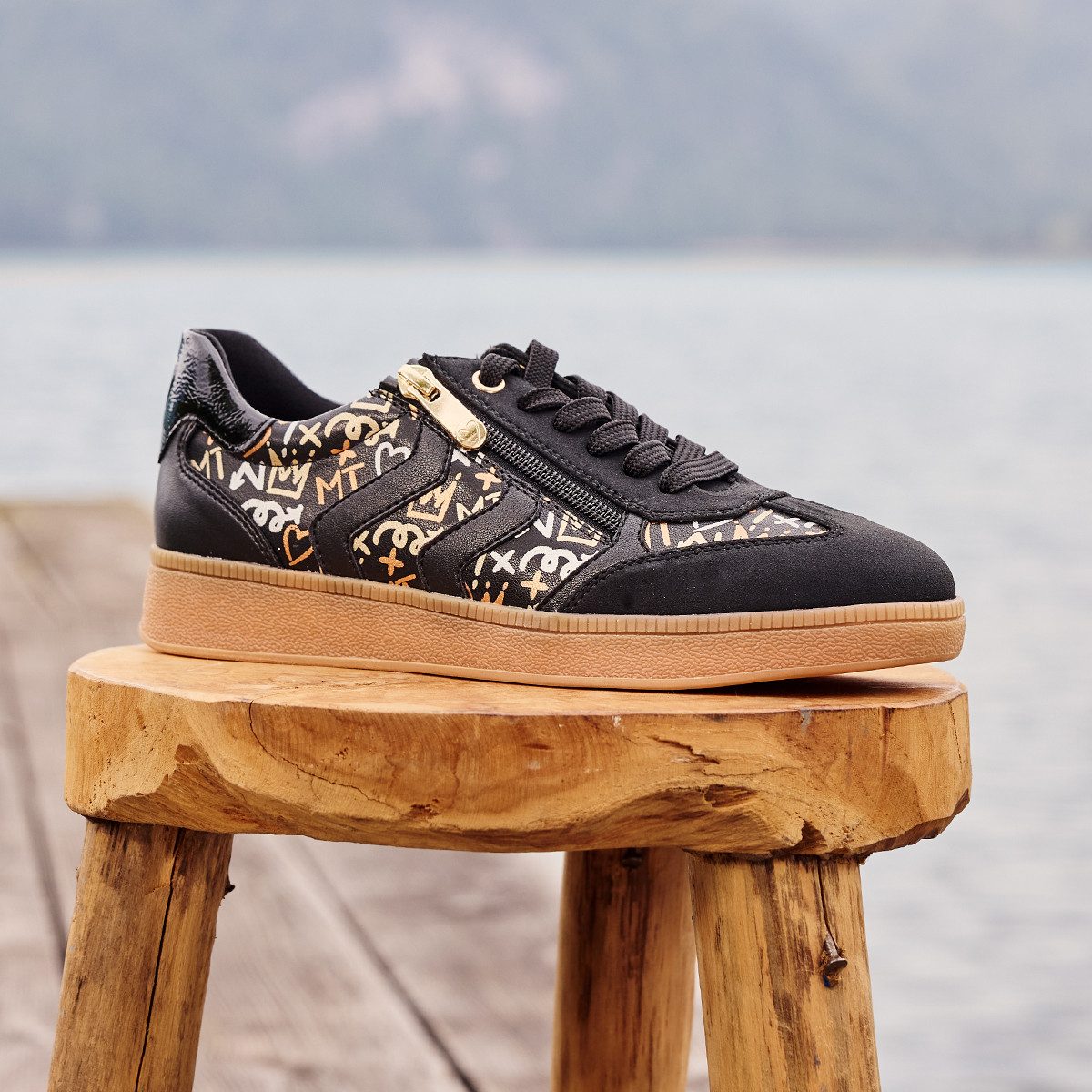 MARCO TOZZI Plateausneaker, Halbschuh, Schnürschuh, Freizeitschuh günstig online kaufen