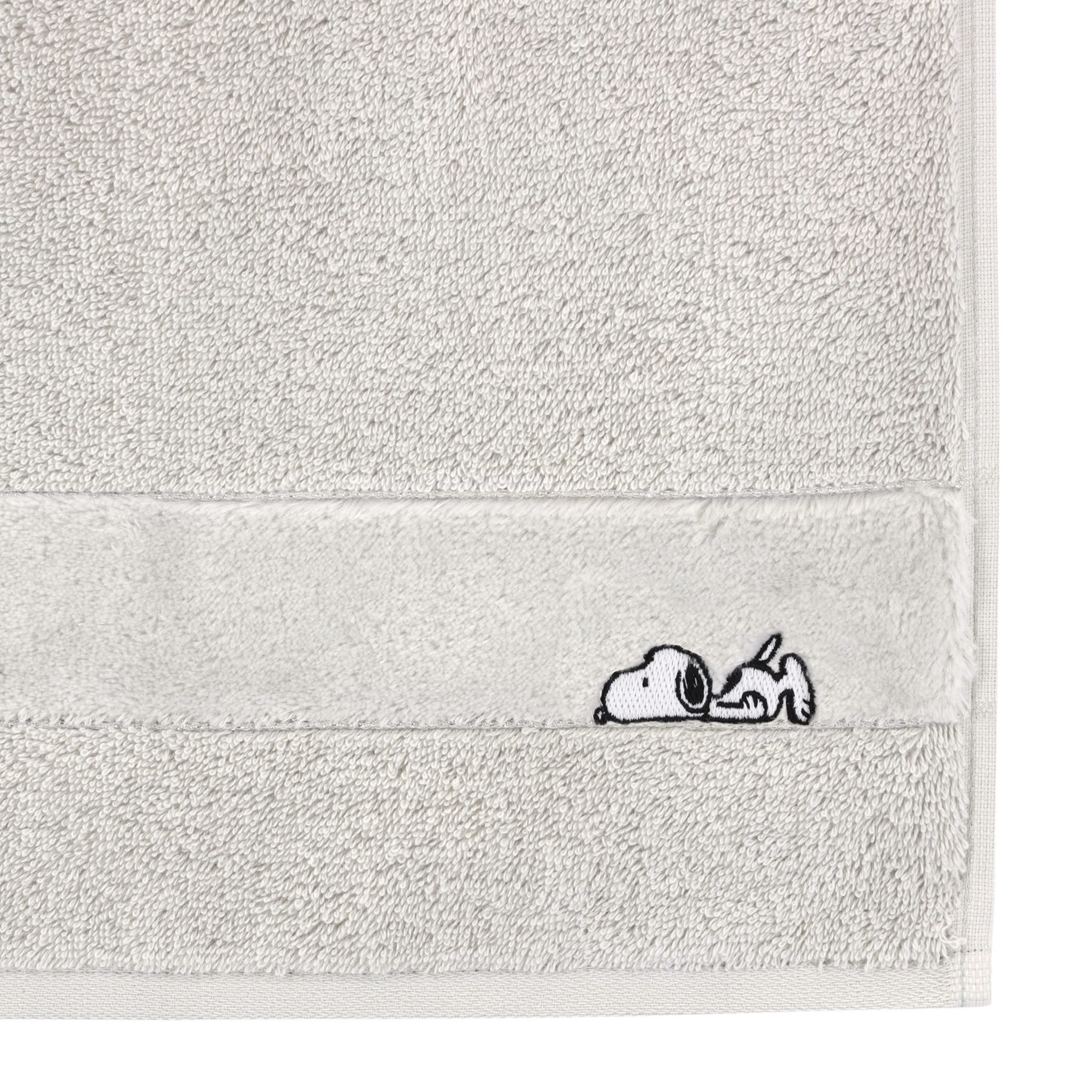 Vossen Handtücher PEANUTS Sleepy Snoopy Frottier, 100% Baumwolle (1-St) günstig online kaufen