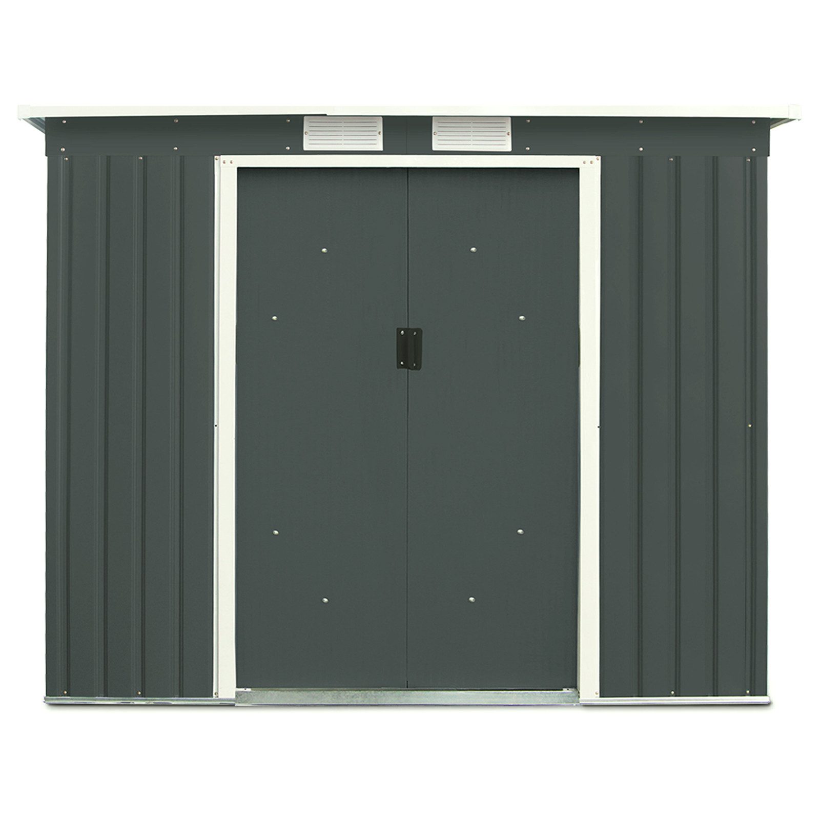 COSTWAY Gerätehaus, Geräteschuppen inkl. Metallfundament, 213x130x173cm günstig online kaufen