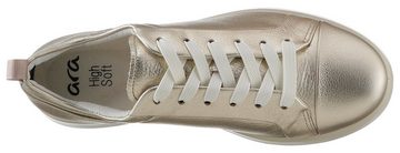 Ara ROMA Sneaker mit High Soft Fußbett, G-Weite, Freizeitschuh, Halbschuh, Schnürschuh