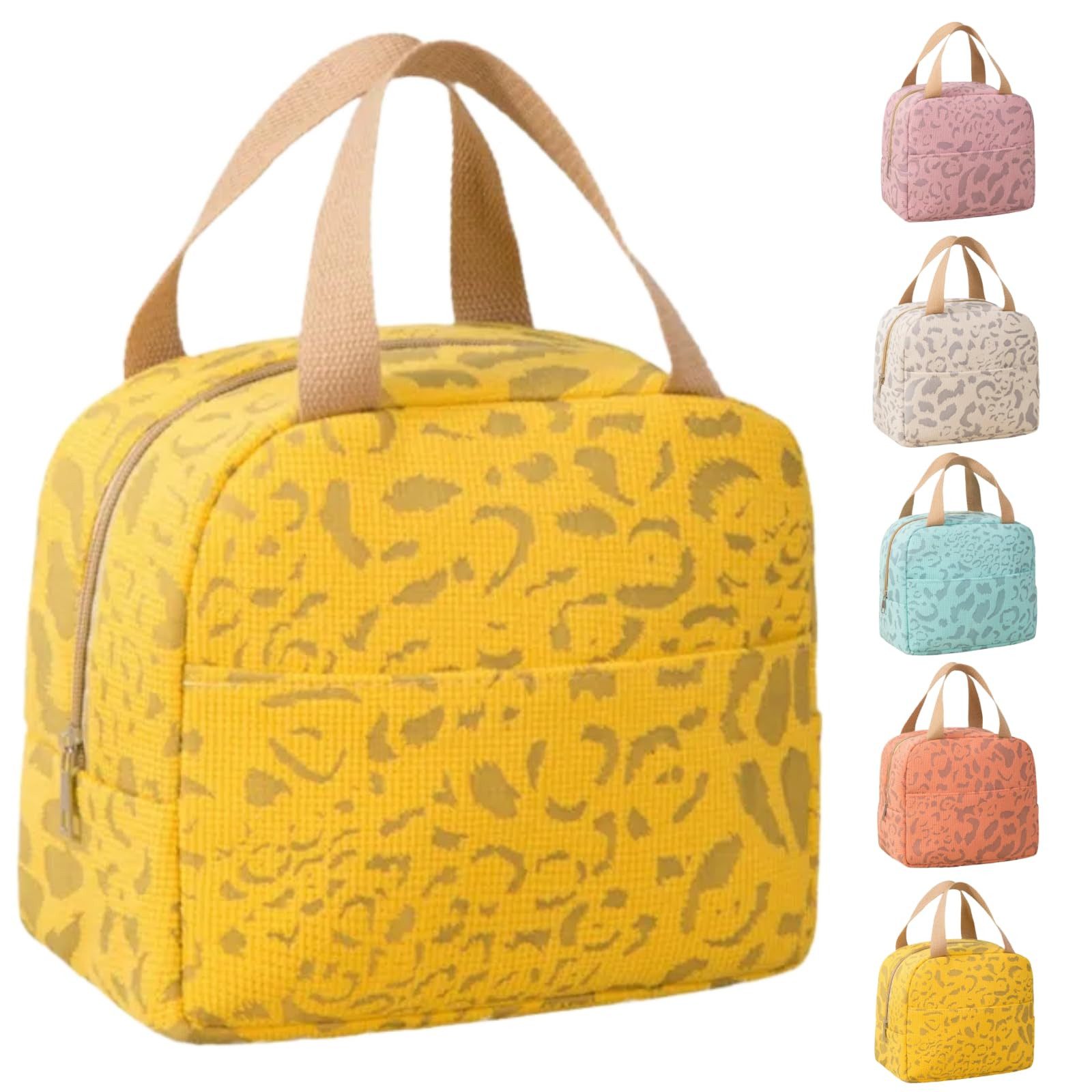 Coonoor Kühltasche Lunchtasche, Kühltasche, Mittagessen Tasche, Isoliertasche, Tragbare, Wasserdichte für Herren Damen Arbeit Schule Picknick