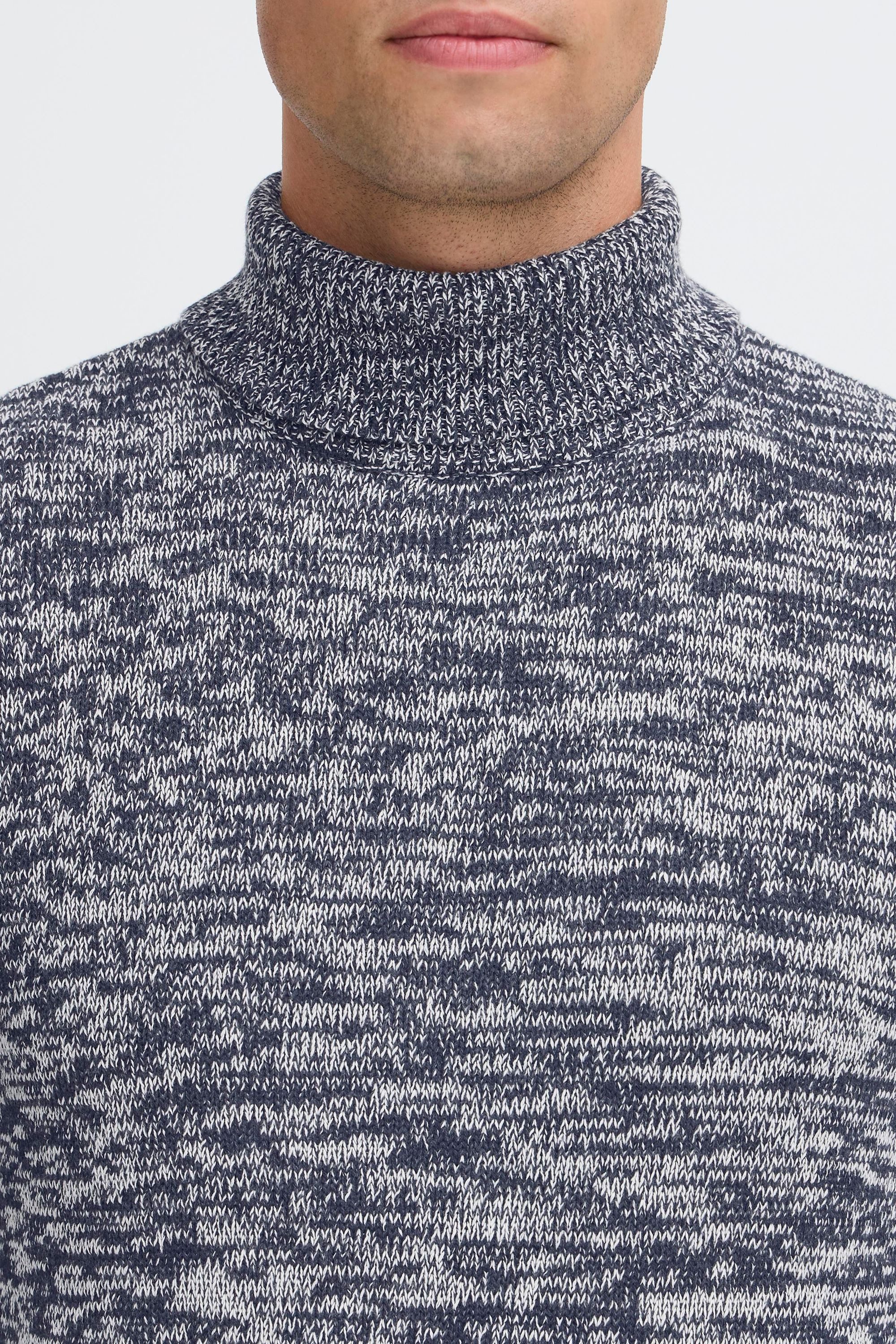 Blend Rollkragenpullover BHDami Stilvoller Basic Strickpullover mit Rollkragen