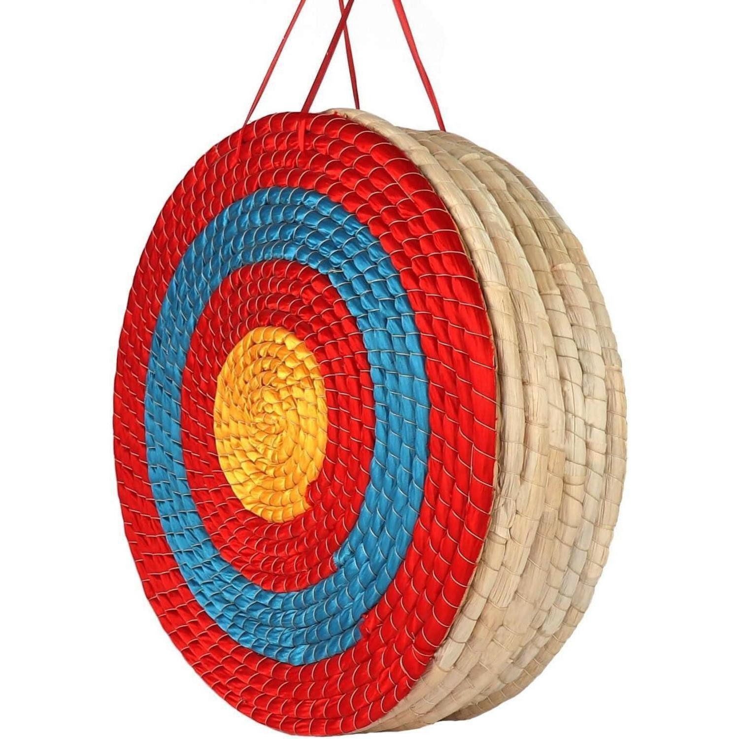 LuxusKollektion Zielscheibe Zielscheibe Bogenschießen Strohbogenziel Recurve L Red 7 Layers
