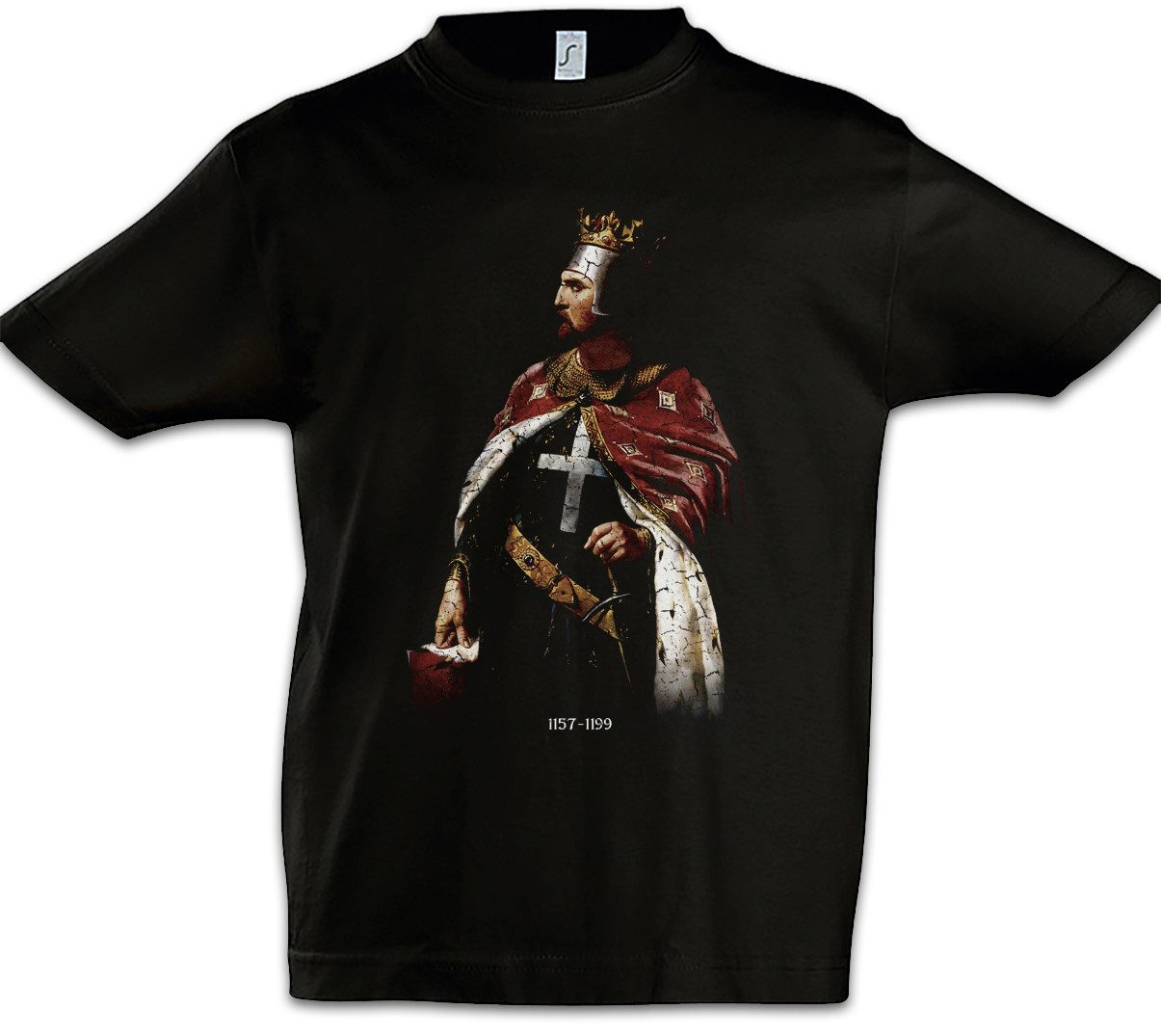 Print-Shirt Richard I. Kinder T-Shirt Richard Löwenherz Lionheart Cœur De Lion