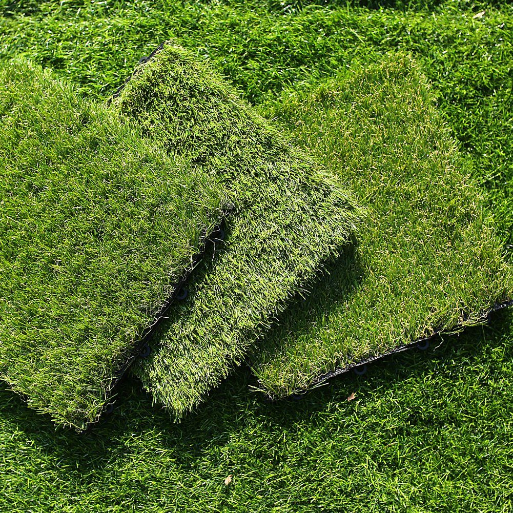 euroharry WPC-Fliesen 11St. 30x30 cm WPC Fliese Terrassen fliesen Klickflie günstig online kaufen