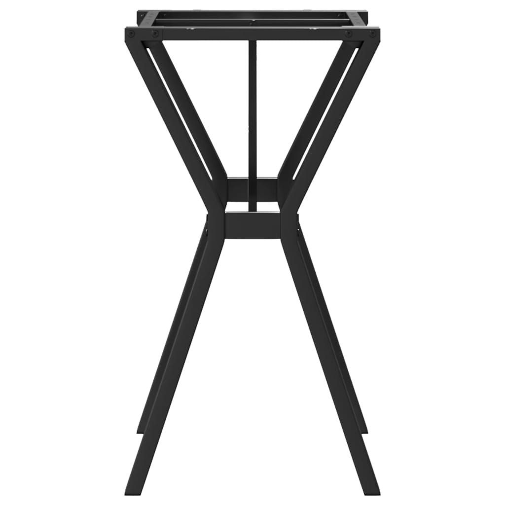 vidaXL Esstisch Esstisch-Gestell in Y-Form 60x40x73 cm Gusseisen