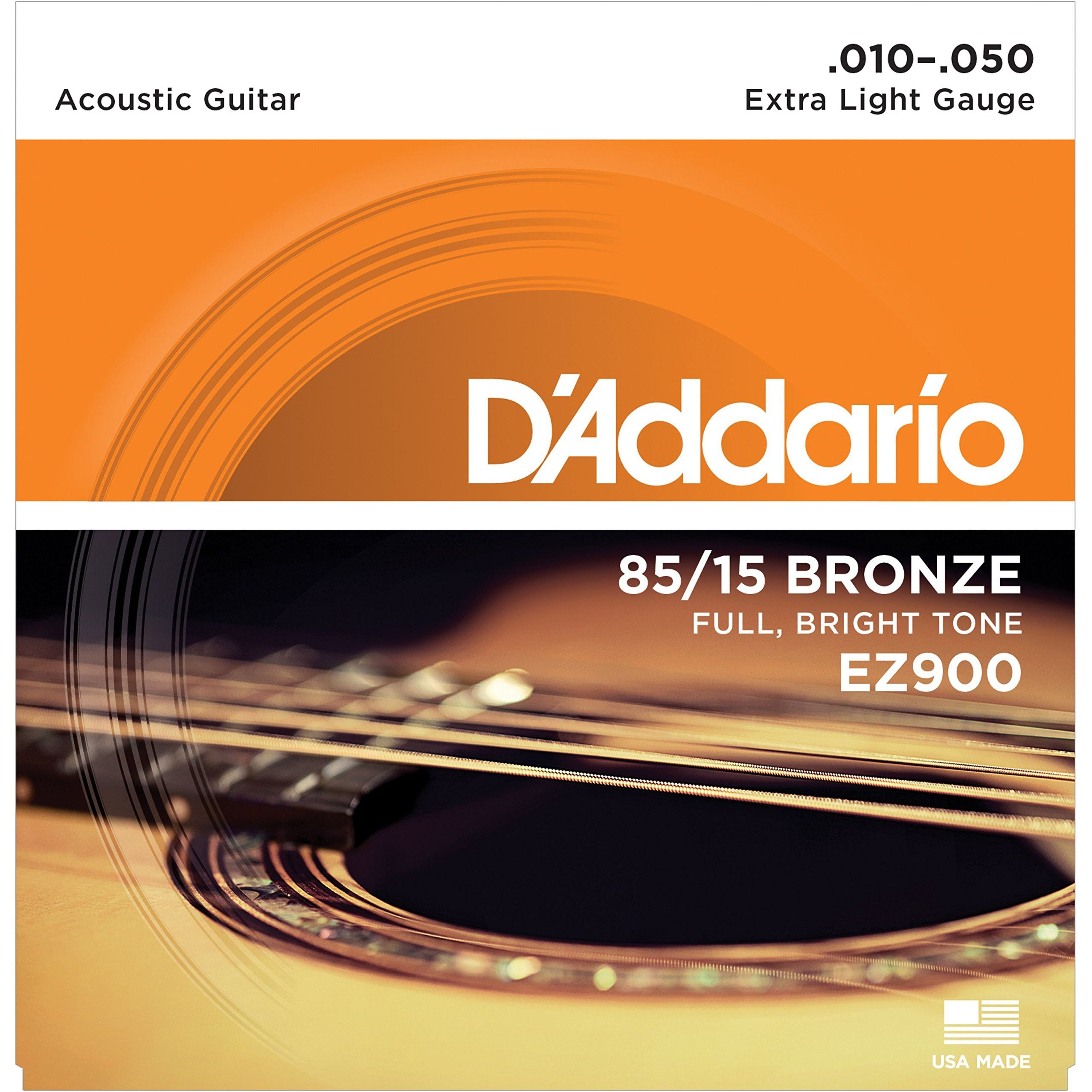 Daddario Saiten, A-Git.Saiten EZ900 10-50 85/15 Bronze - Westerngitarrensaiten