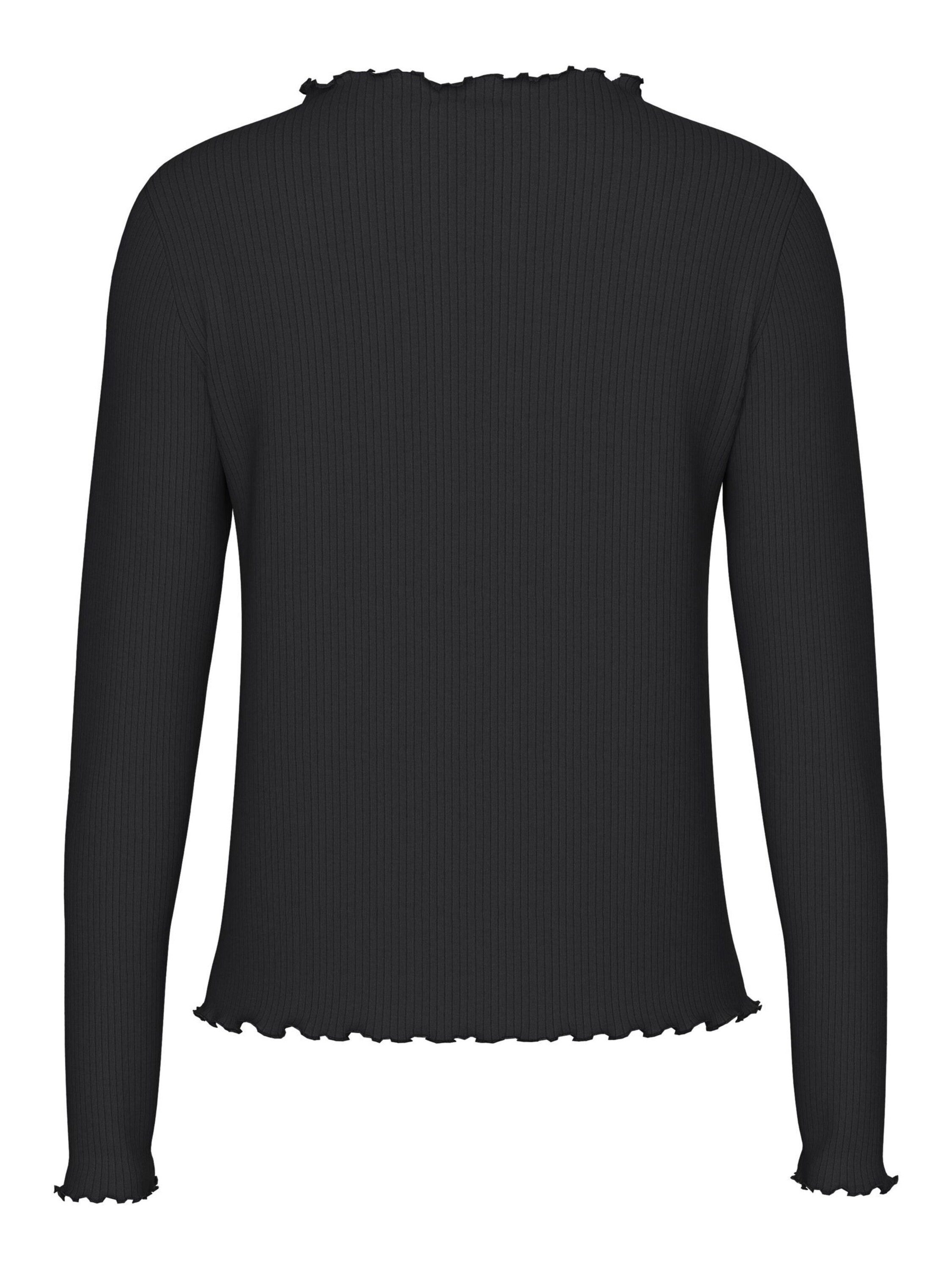 pieces Langarmshirt PCNicca (1-tlg) Rüschen günstig online kaufen