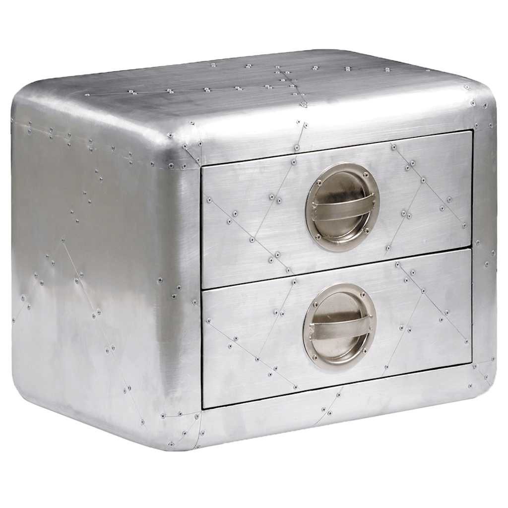 vidaXL Beistelltisch Aviator Beistelltisch Aluminium Vintage Flugzeug Stil (1-St)